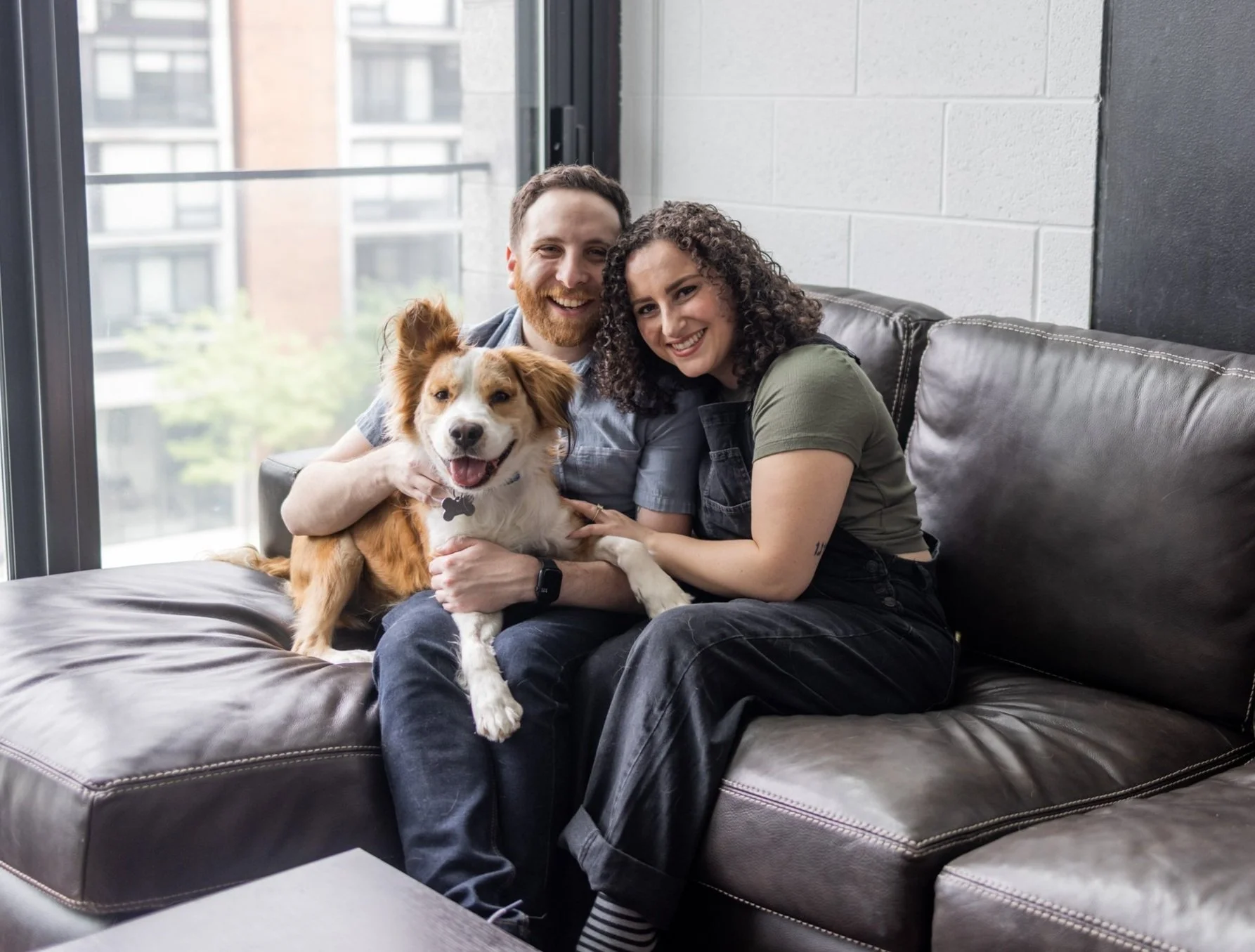 Lauren &amp; Joey's Urban Village Engagement Session | Northern Liberties, Philadelphia