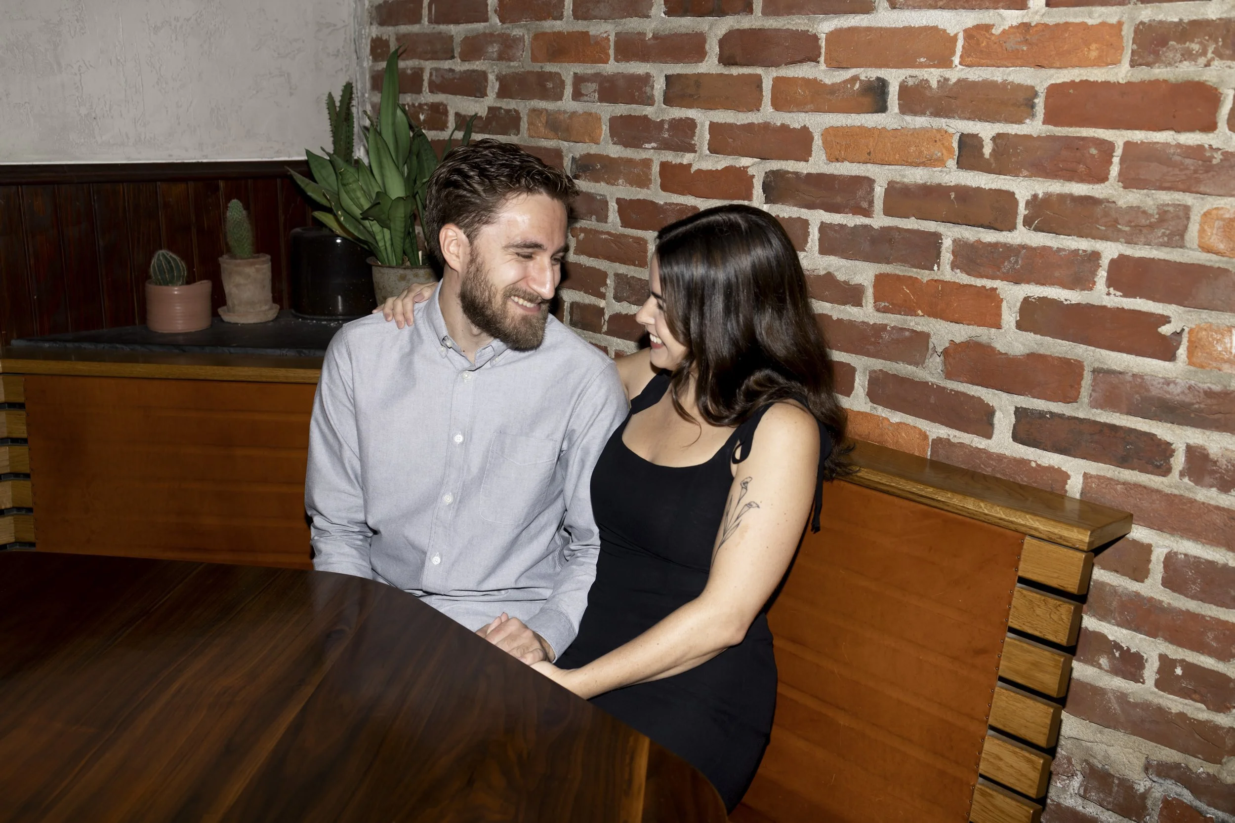 Julie &amp; Matt's Wm. Mulherin’s Sons Engagement Session | Fishtown, Philadelphia