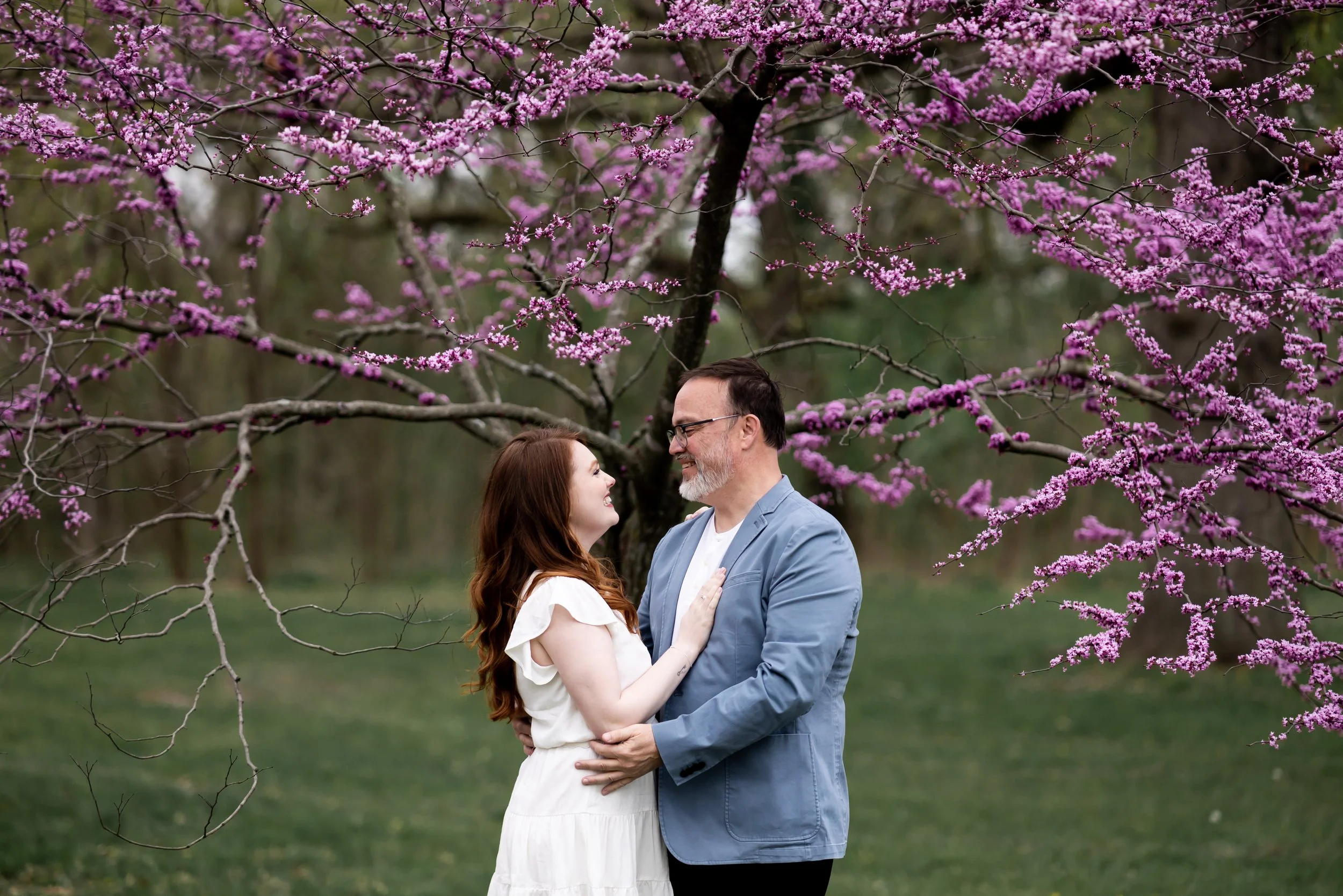 Rachel &amp; Erich's Springtime Engagement Session | Fairmount Park, Philadelphia