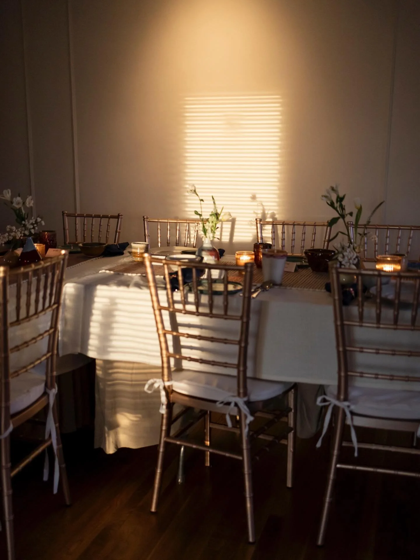 DIY or die! Some stills from a beautiful at home wedding before the holidays. 🕊️