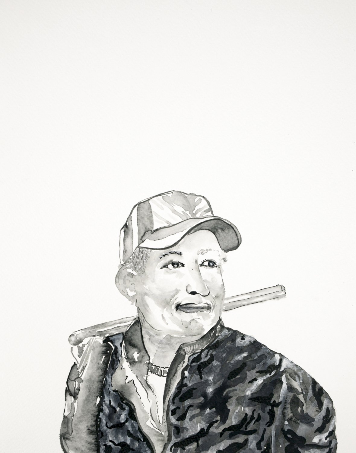  Senator Ted Cruz 2022 Ink on paper 11 x 14 inches 