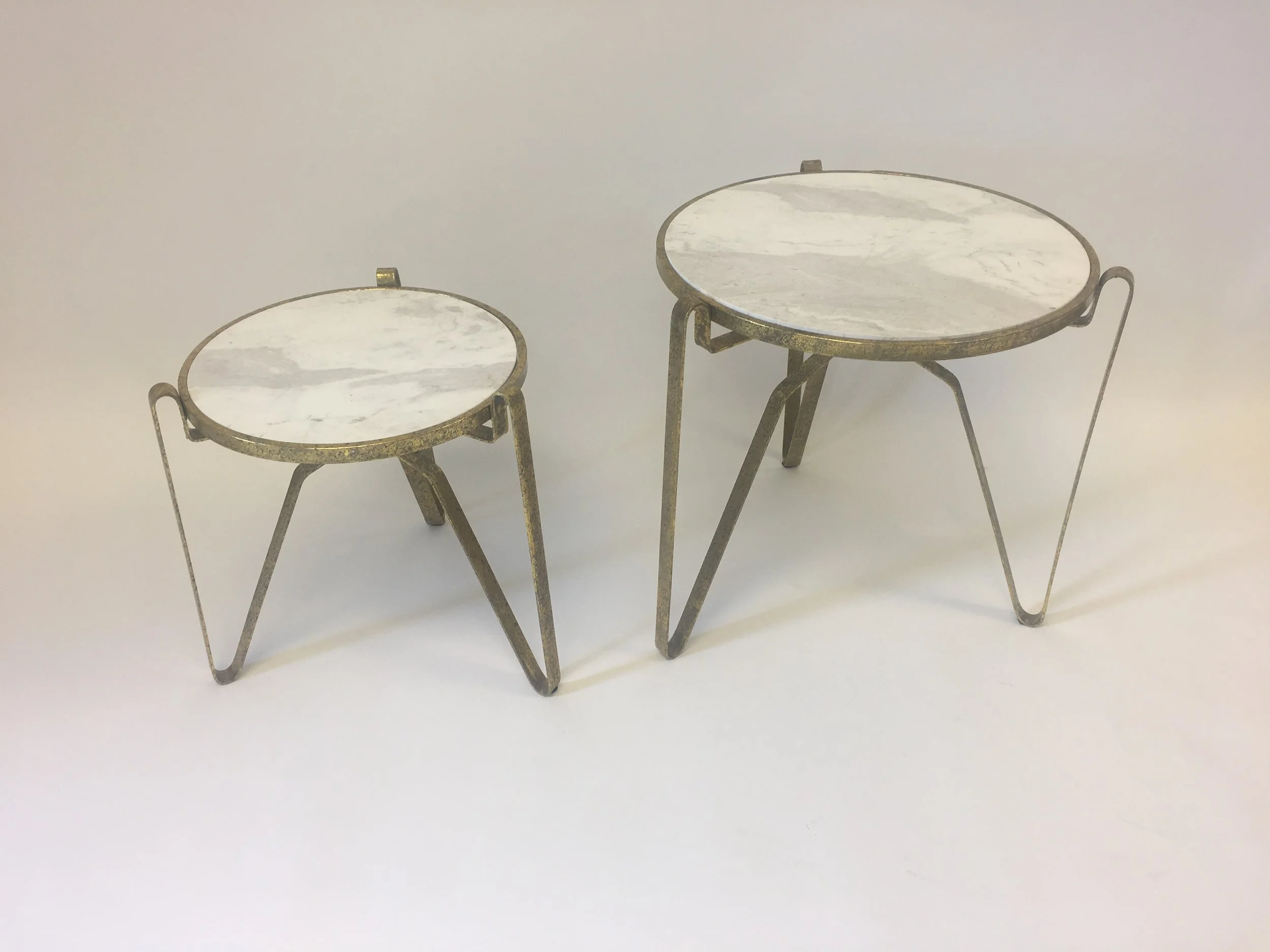 Side Table, Pollock, Marble Top, Gold Legs.jpg
