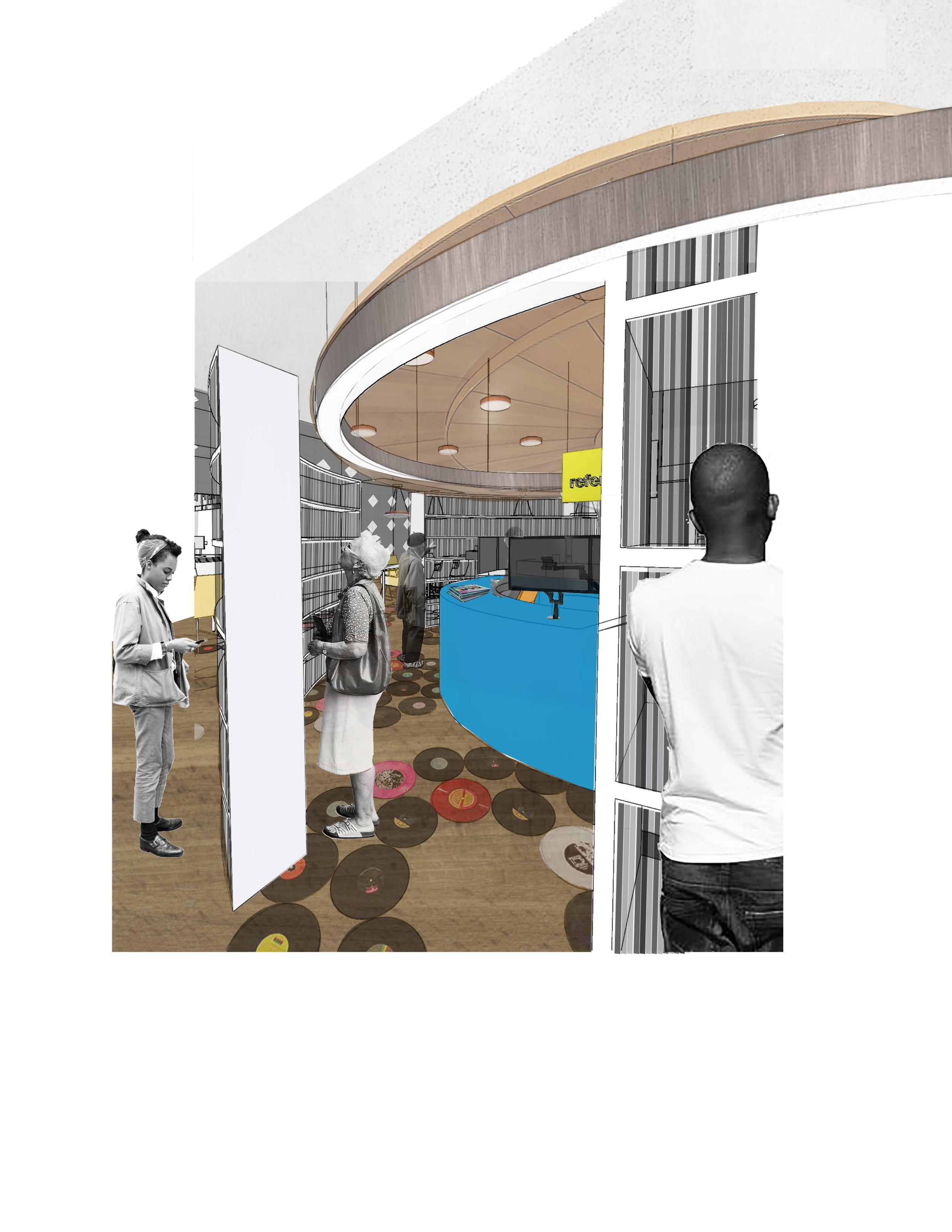 Music Library with Reception