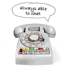 Telephone - Always able to chat