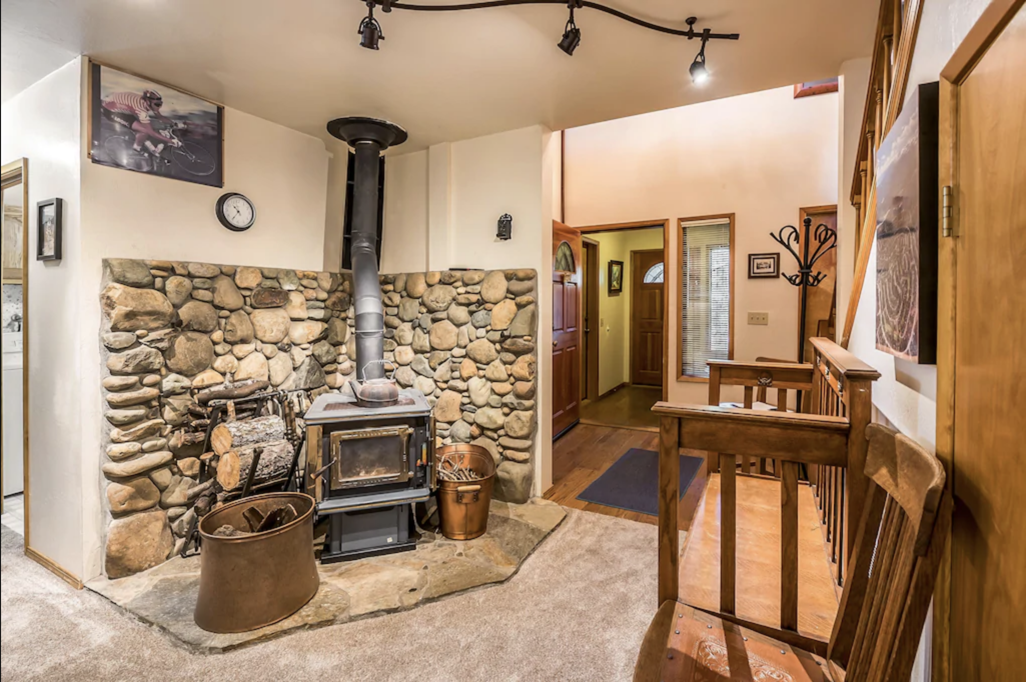 Entryway Wood fired stove