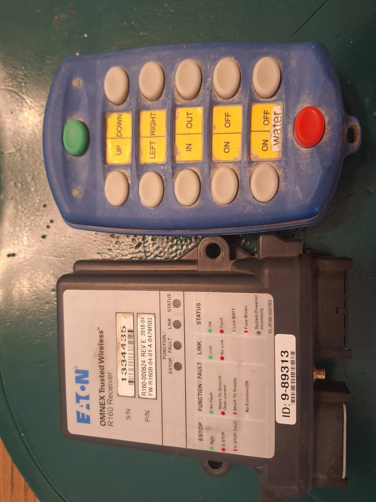 Transmitter /Receiver for Hydrovac Truck