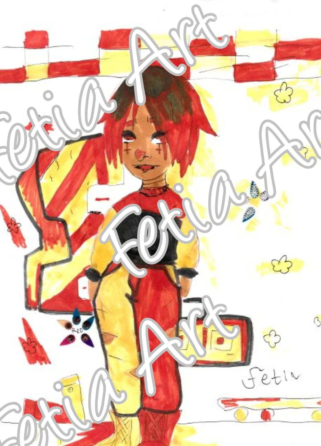 Fetia Art #3 "clown"