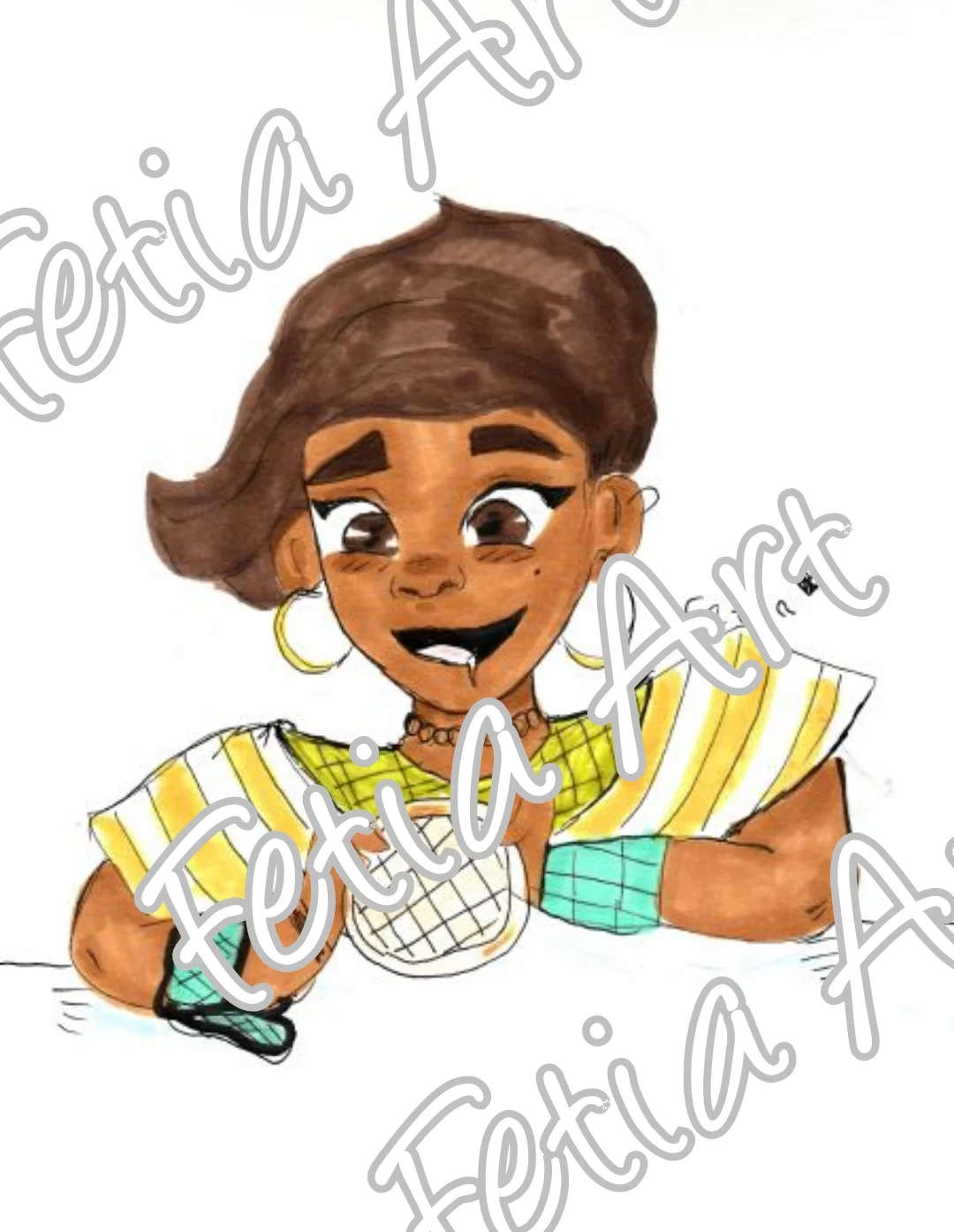 Fetia Art #10 "eggo Waffles