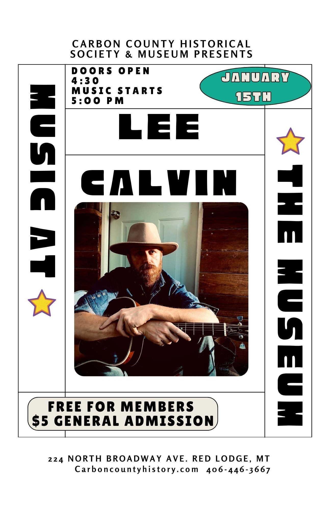 Lee Calvin- Music at the Museum