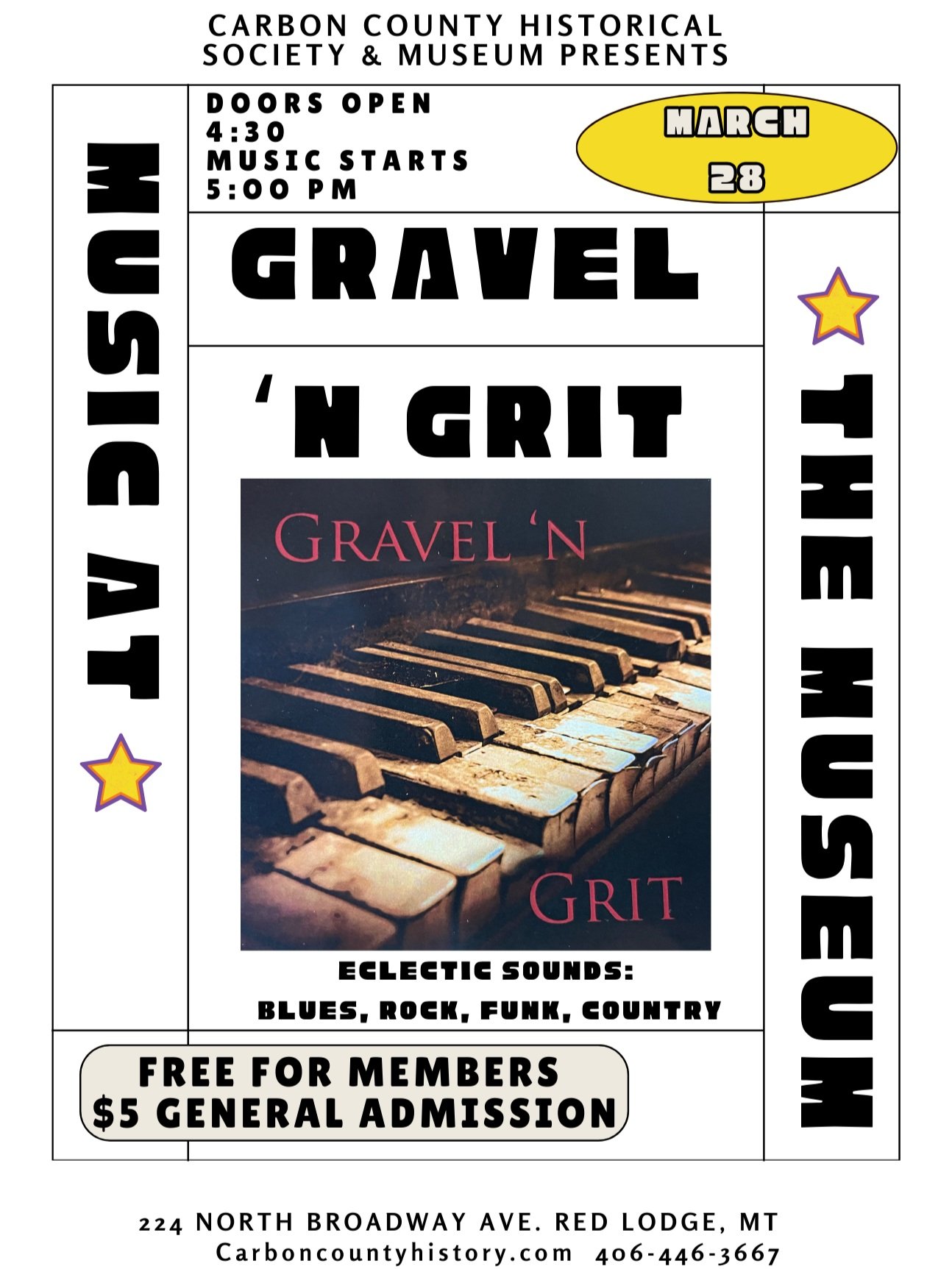 Gravel & Grit - Music at Museum