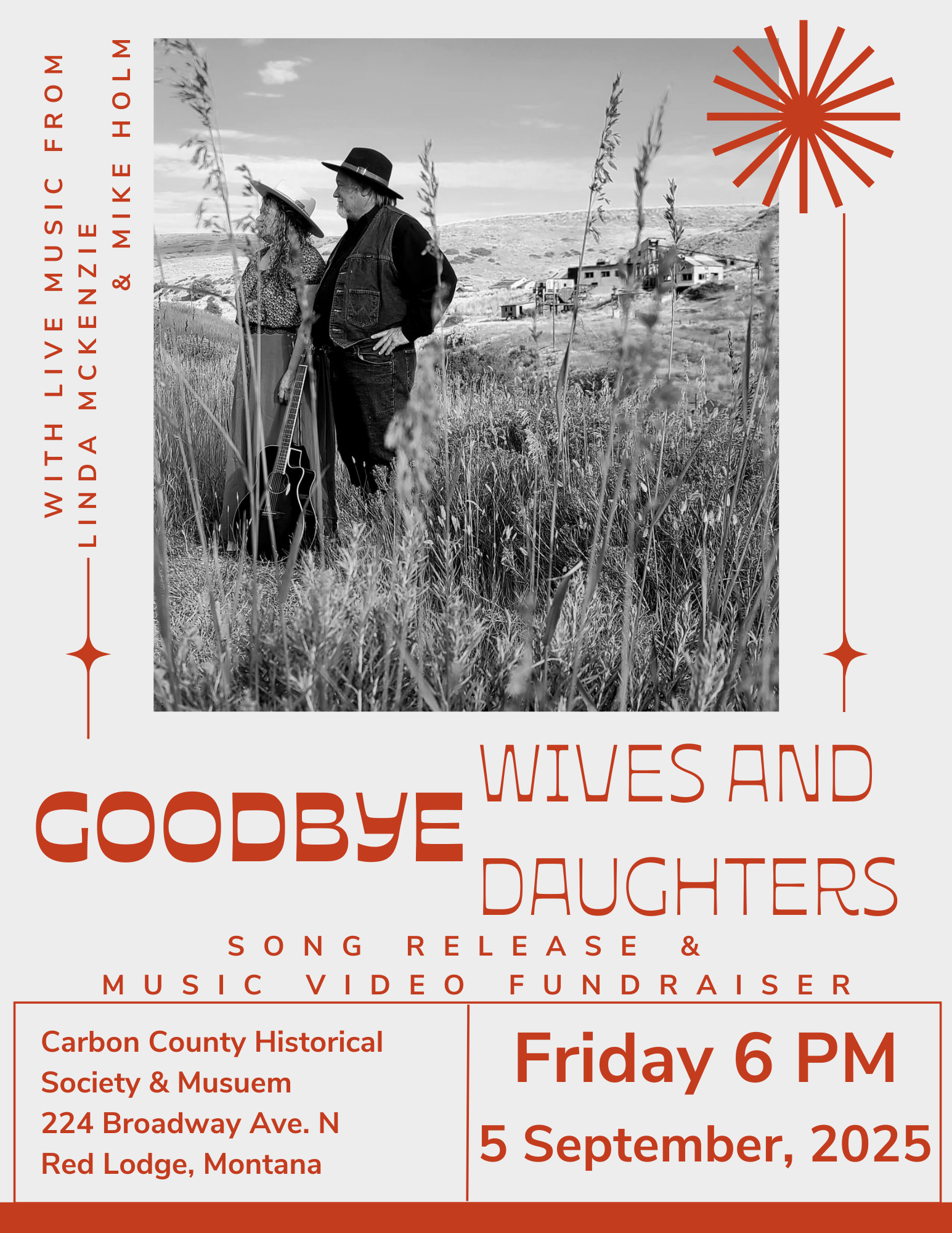 "Goodbye Wives and Daughters" Song Release and Music Video Fundraiser