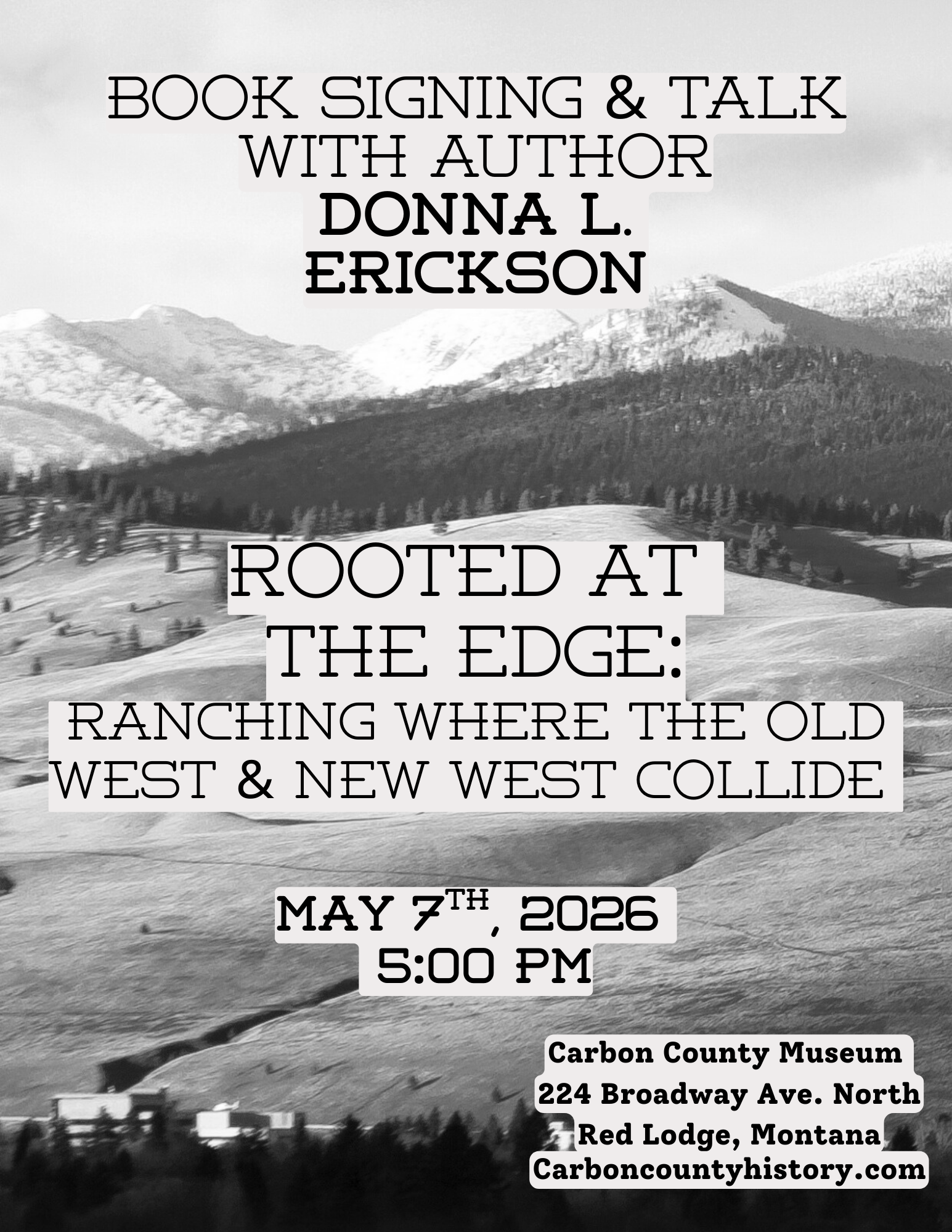 "Rooted at the Edge" - Donna Erickson - Speaker Series 