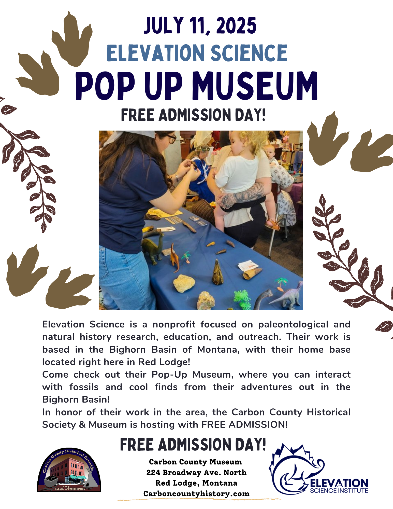 Pop-Up Museum with Elevation Science