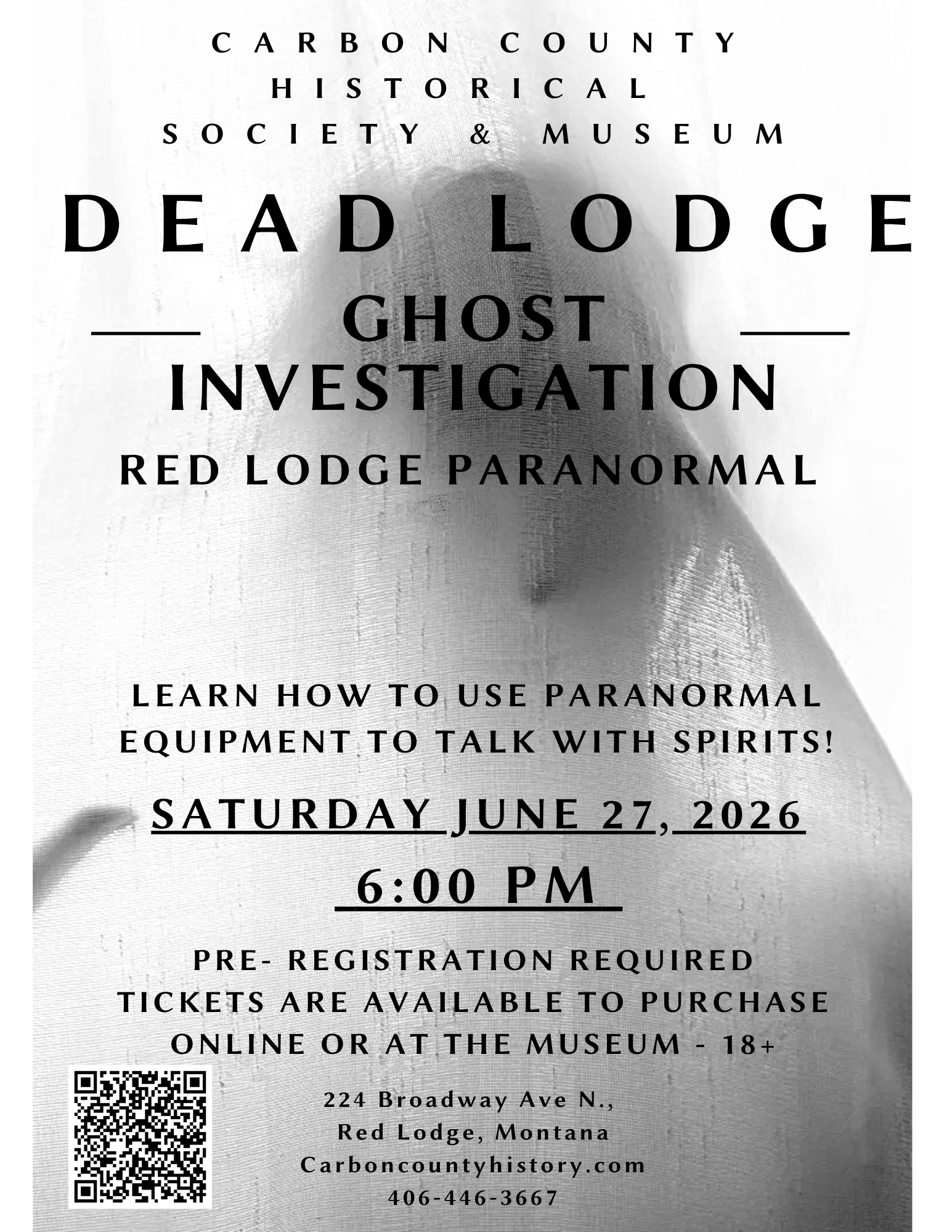 Red Lodge Paranormal Ghost Investigation
