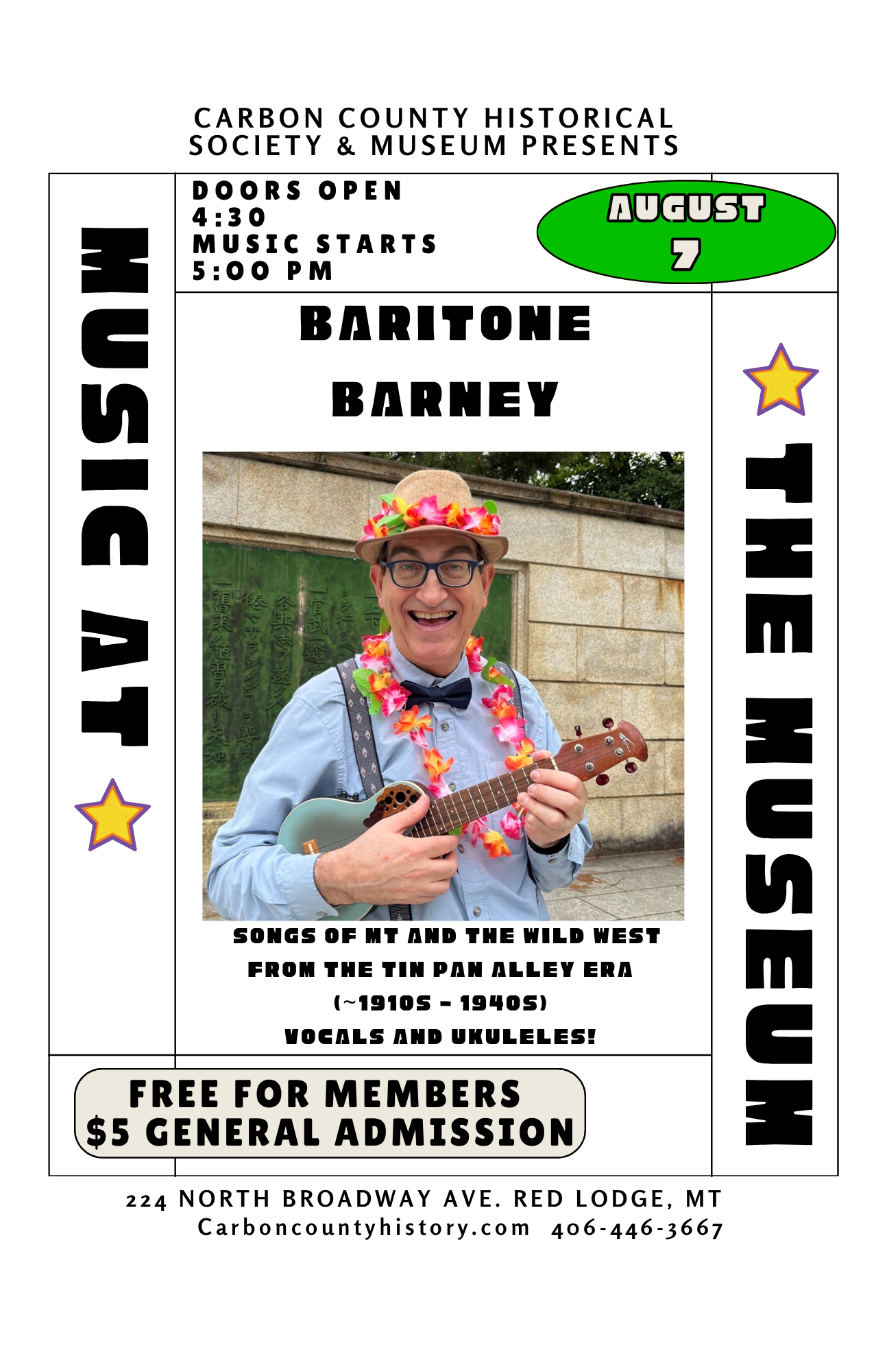 Barney Baritone - Music at the Museum