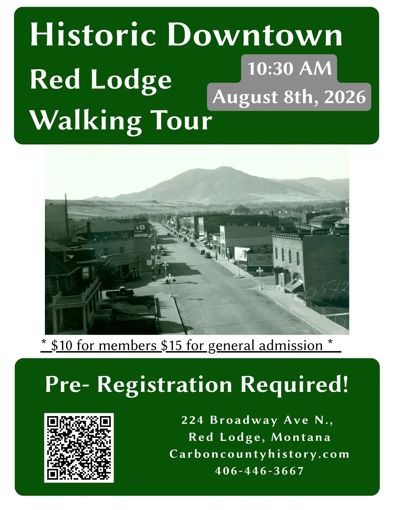 Historic Downtown Red Lodge Walking Tour