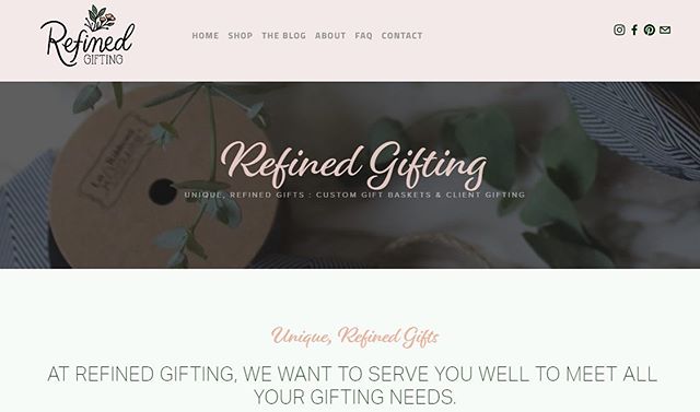 Refined Gifting✨🌿unique, refined gifts: custom gift baskets, gift boxes &amp; client gifts. Let us help celebrate the big &amp; small moments, for the people that matter most in your life. It&rsquo;s all in the simply curated details, the art of gif