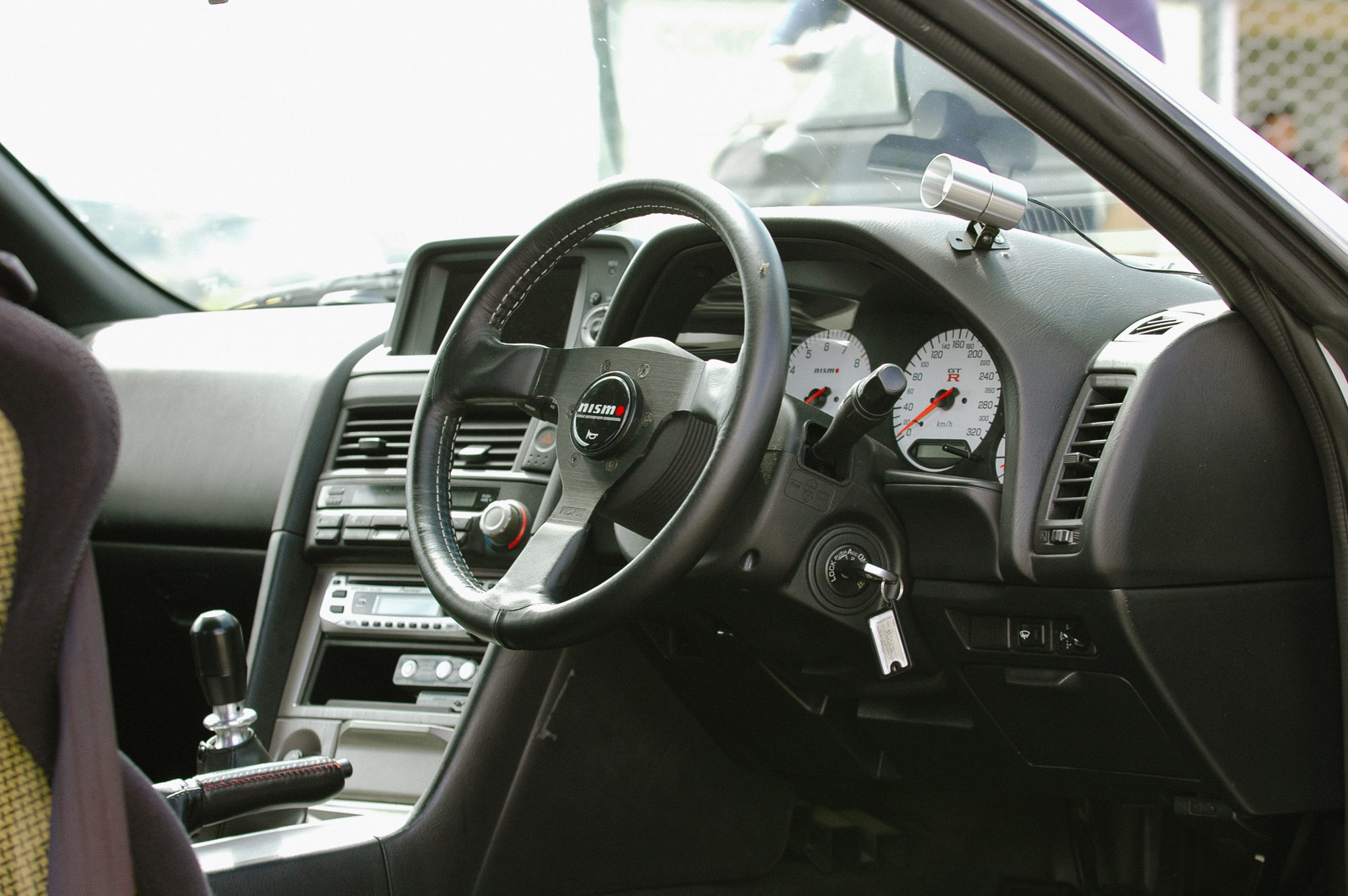 Nismo upgrades to the interior and subtle shift light