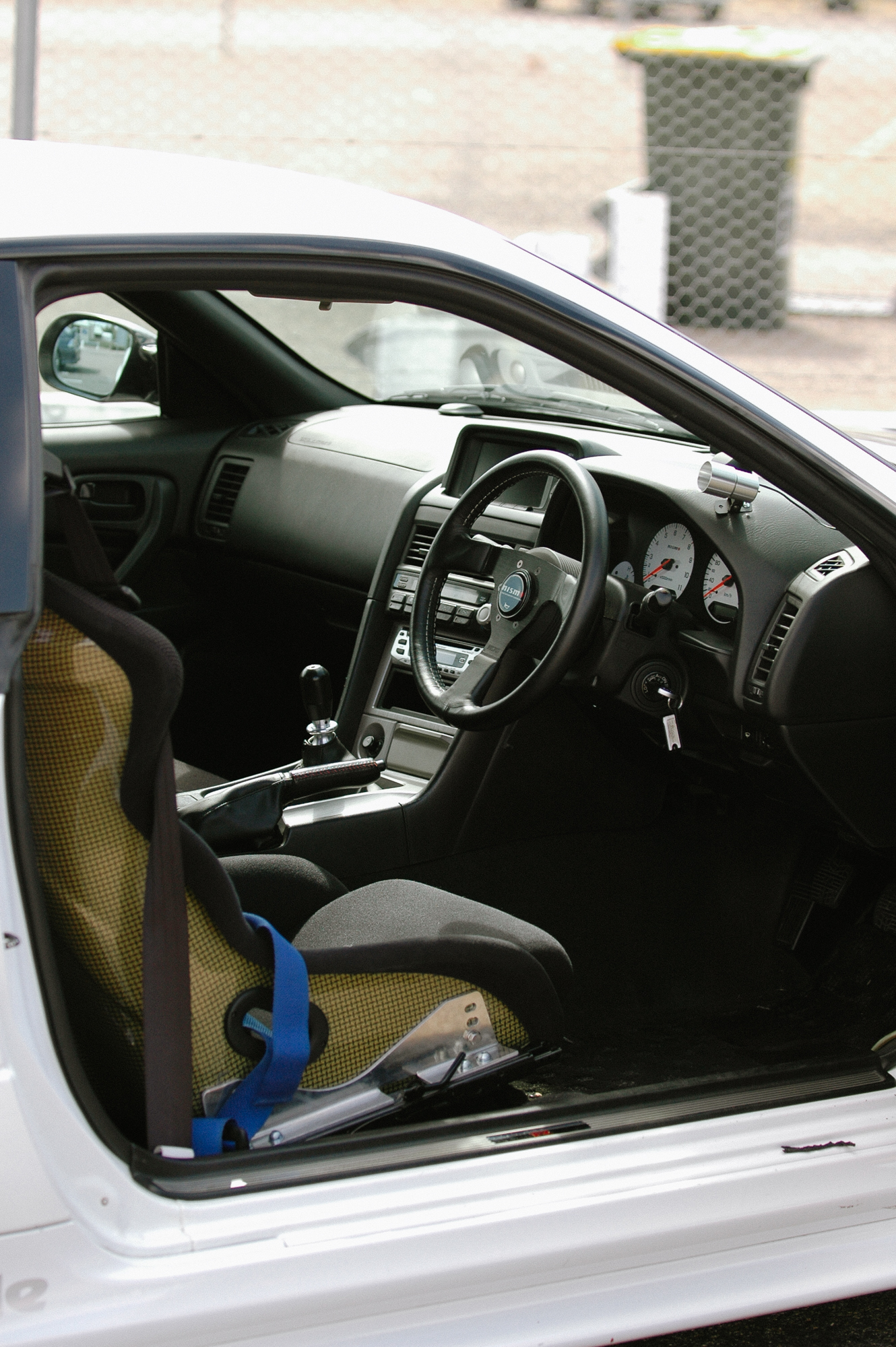 Carbon Kevlar seat