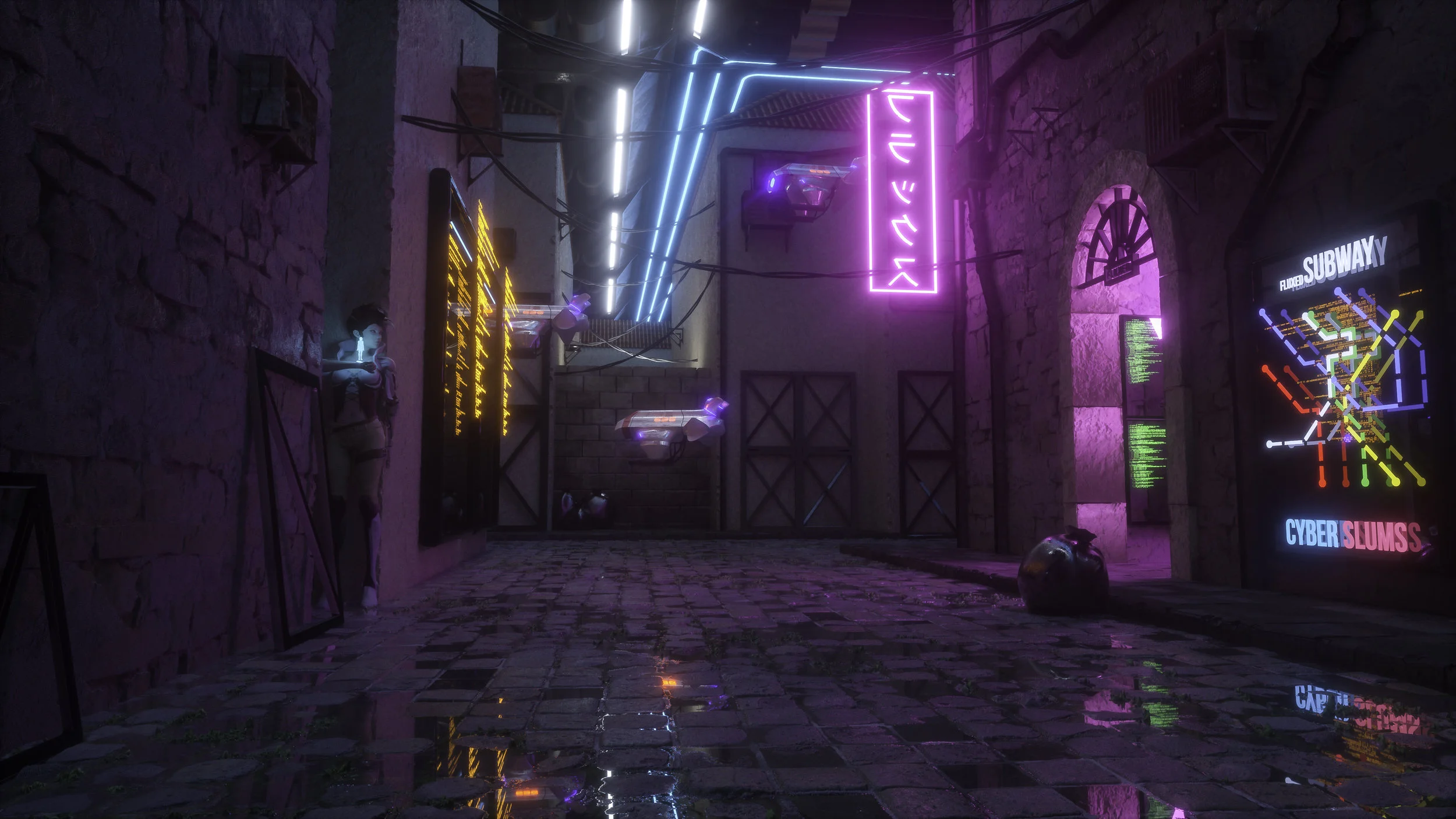 CYBER SLUMS by Fluxed