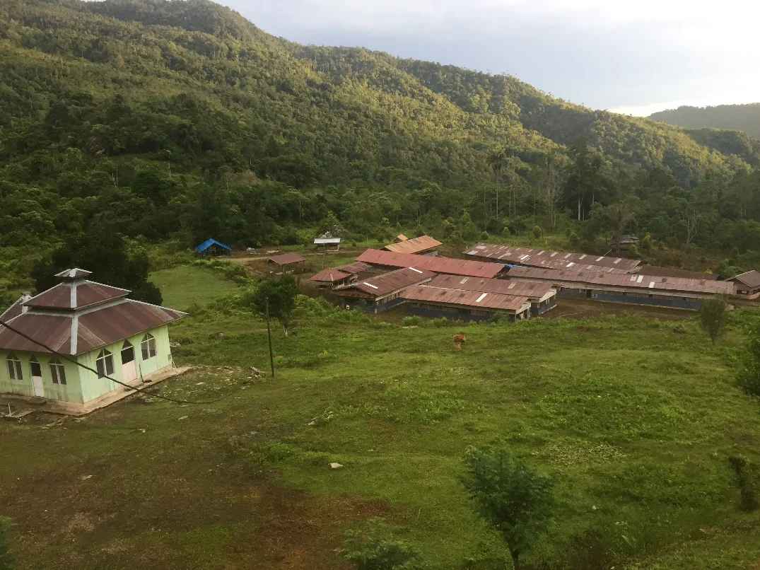 Existing Awak Mas Camp and Core Storage Area