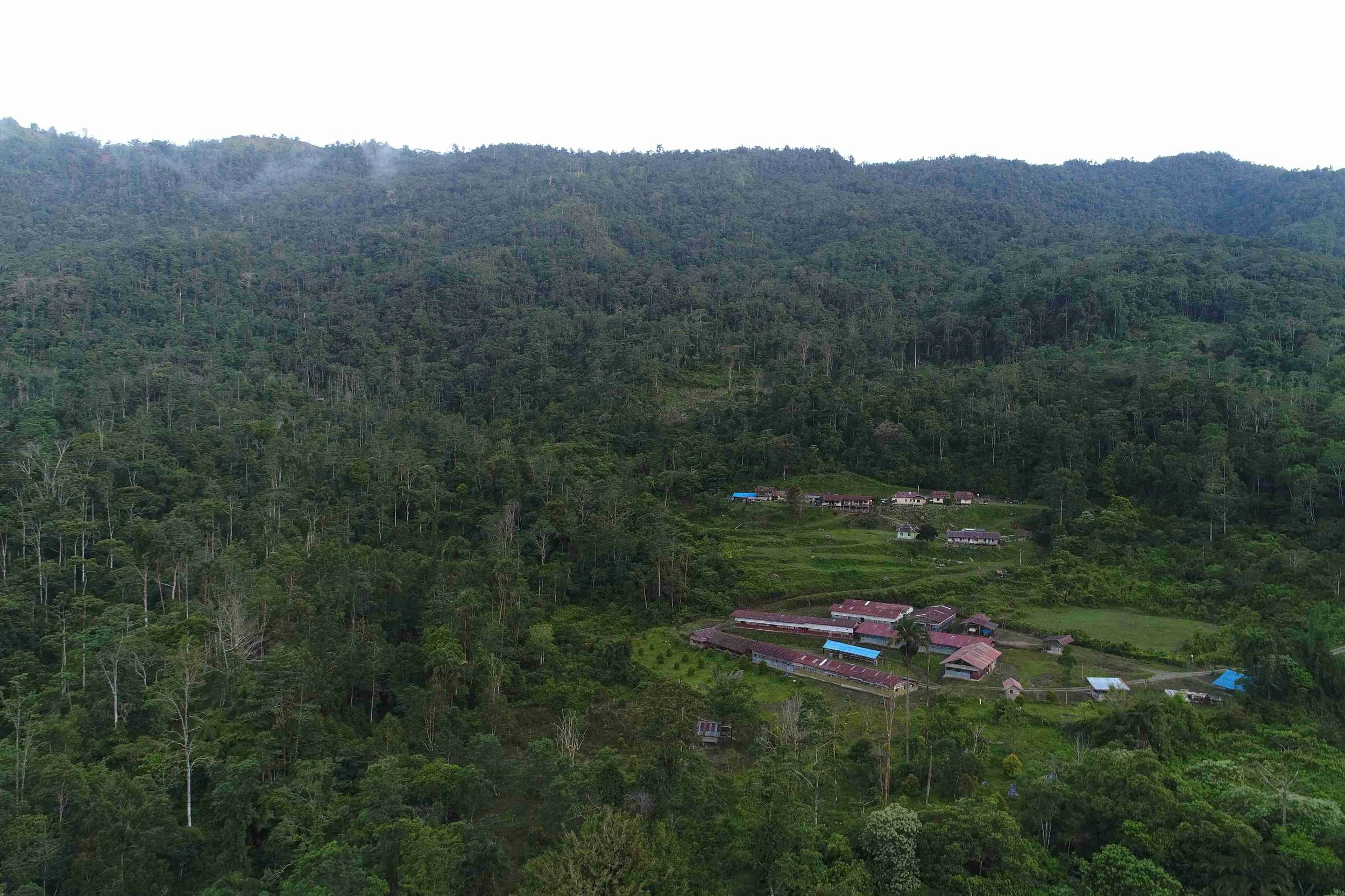 Awak Mas Camp and Core Storage Facility
