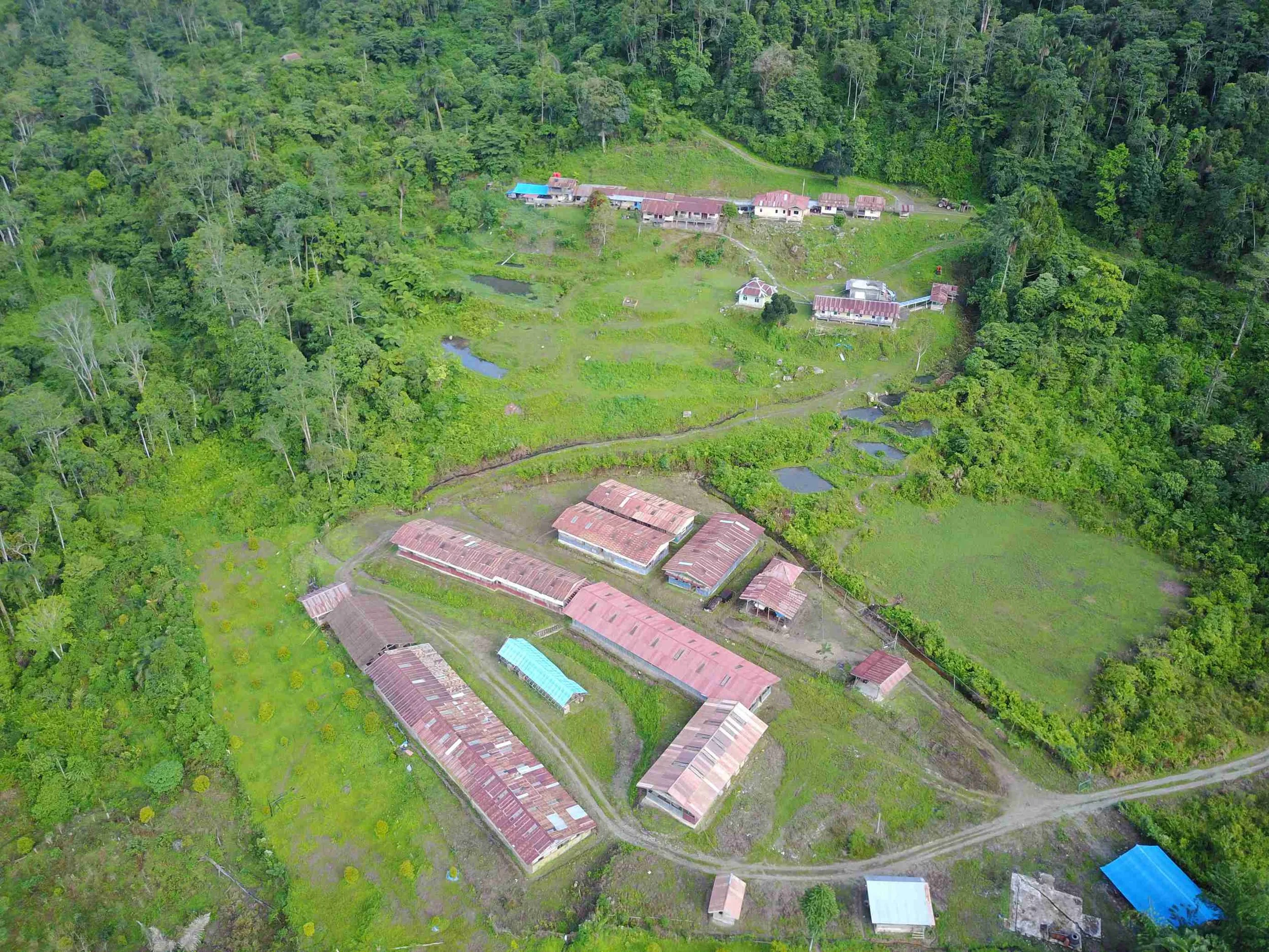 Awak Mas Camp and Core Storage Facility