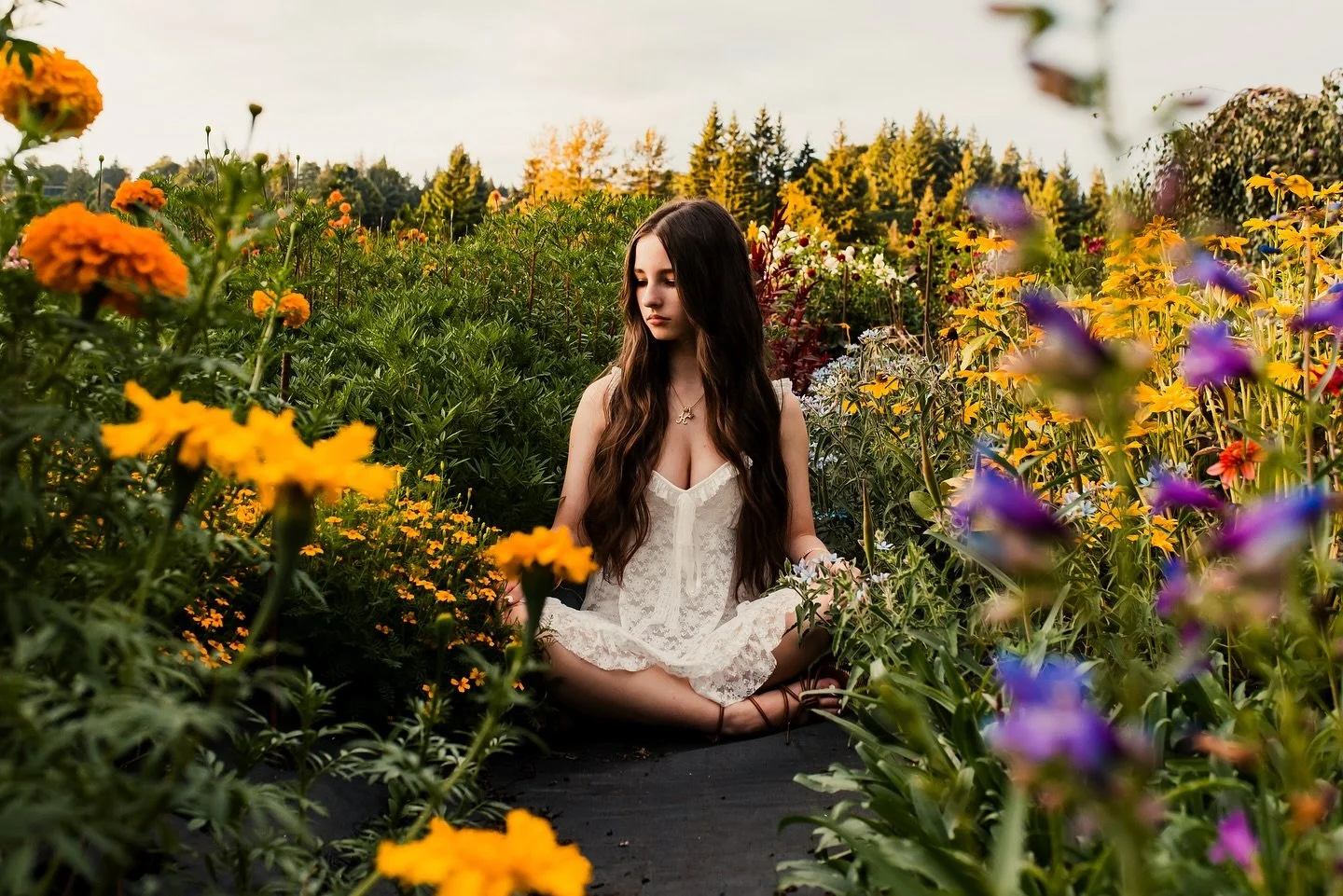 I am LOVING all the wildflower senior sessions I&rsquo;m getting right now! Excited to keep using this location.

✨Fun fact: her sister was (I think) my first senior ever back in 2018! 

7 years later, and they came back. I am absolutely so grateful!