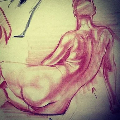 5min-FigureDrawing Demonstration-Talking about something I learned from reading Rodin's thoughts on the figure Basically to feel the forms pushing out from under the skin. Feel the pushing and pulling of opposite forms working against each other. And.jpg