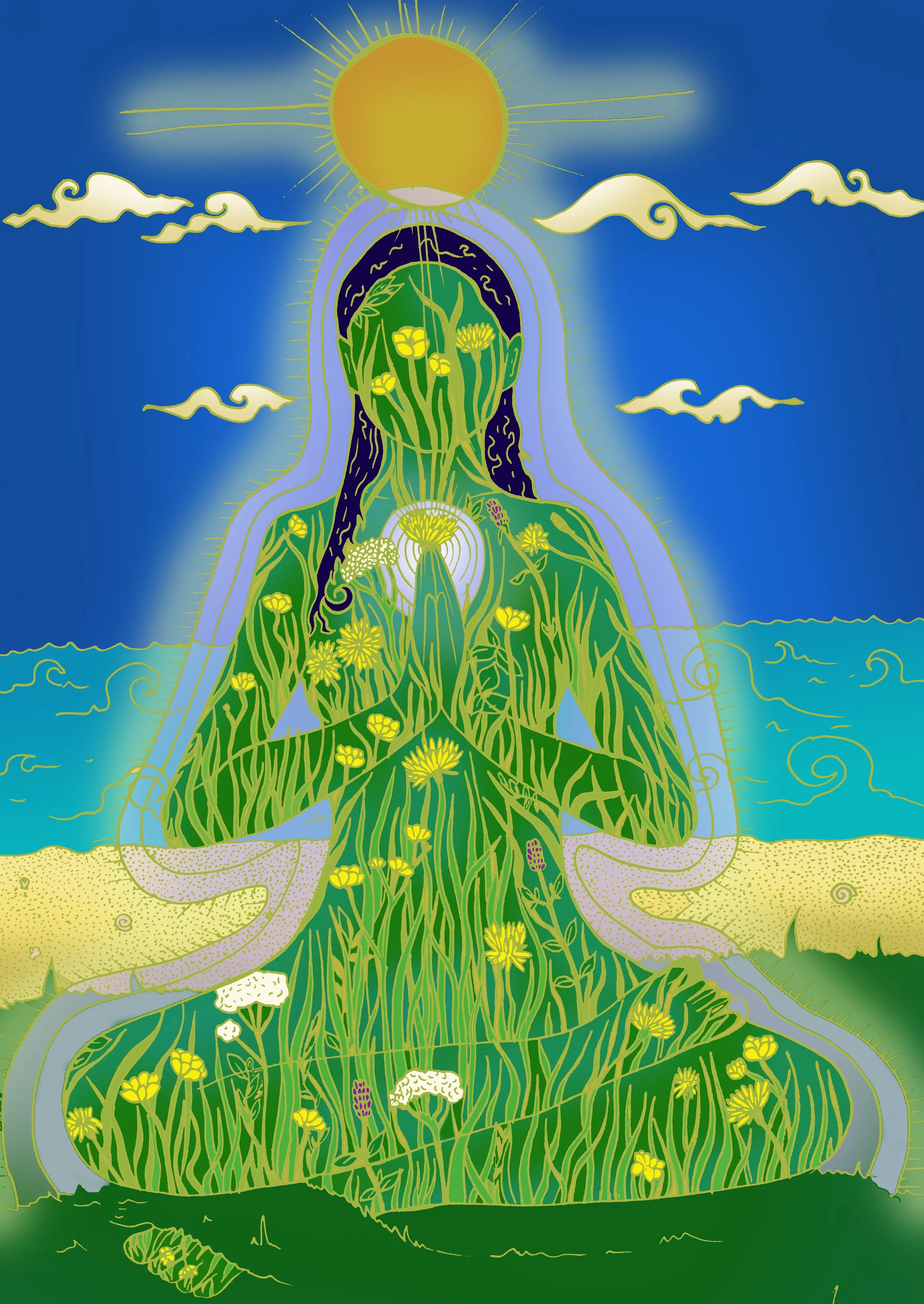 The Earth speaks through me