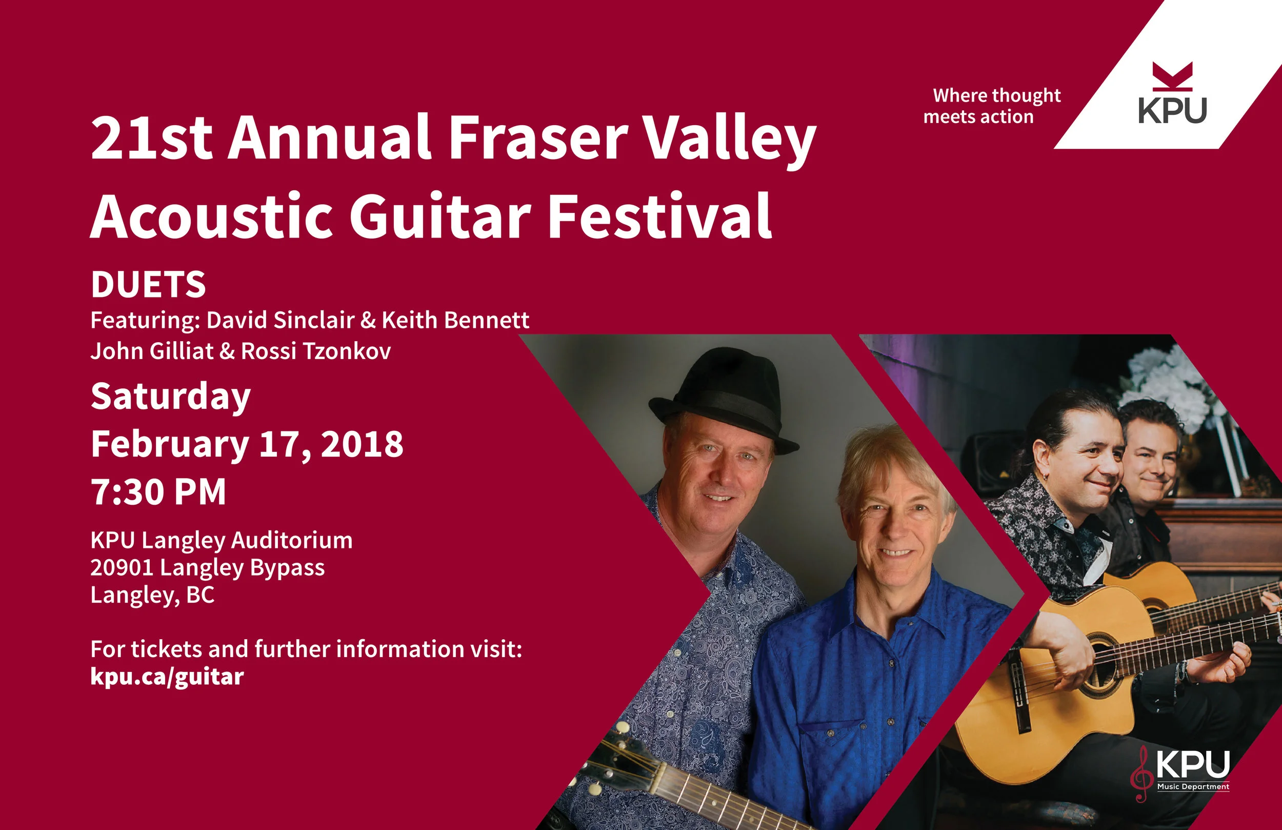 21st Annual Fraser Valley Acoustic Guitar Festival