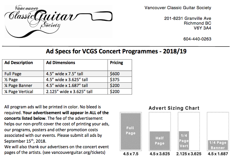 Programme Advertisment 