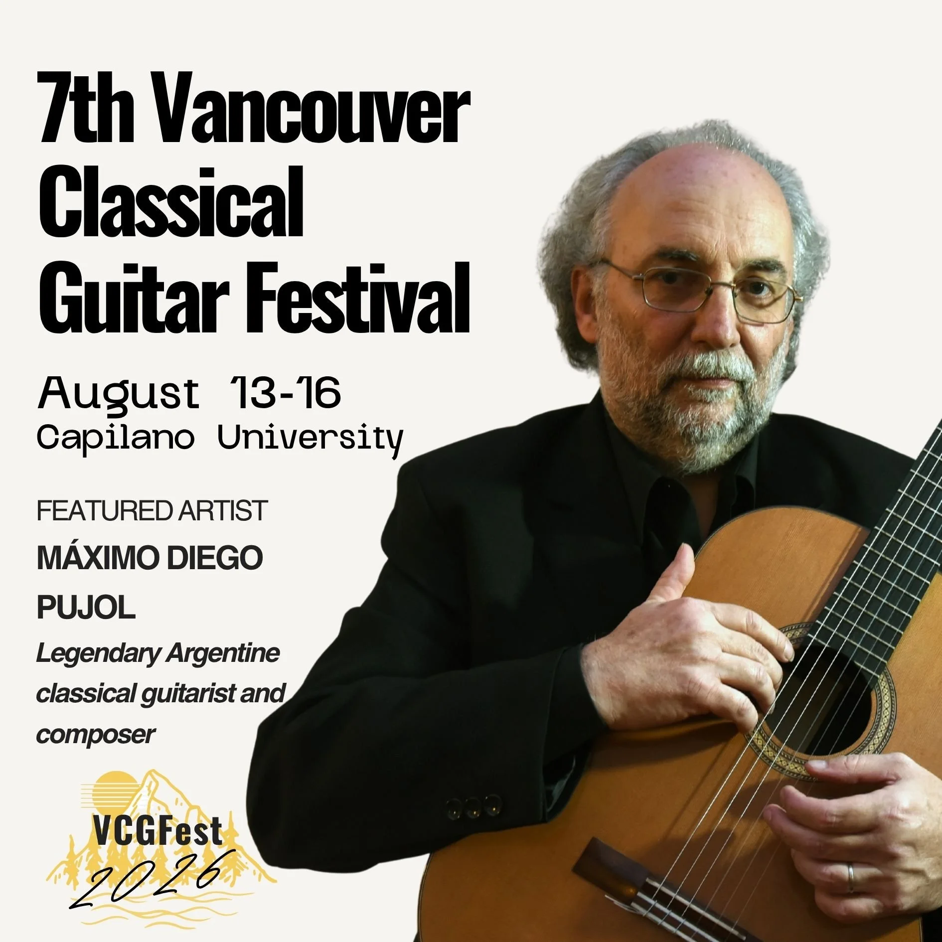 Vancouver Classical Guitar Festival 2026