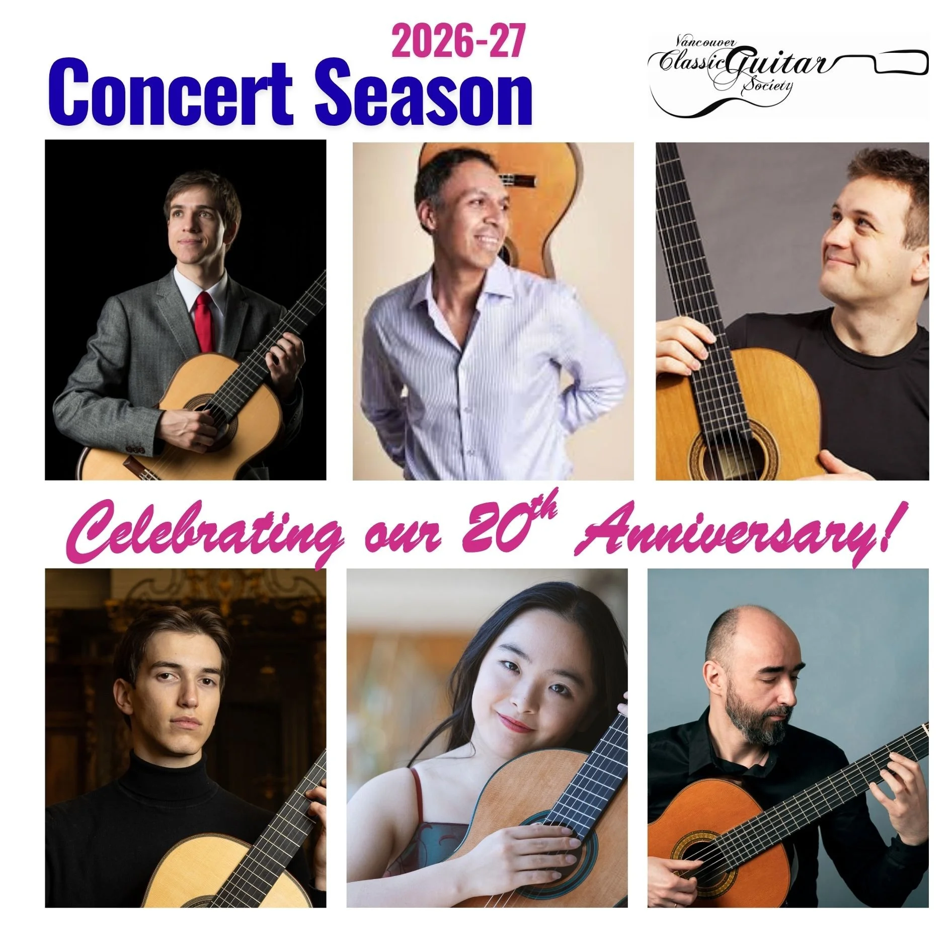 VCGS 2026-27 Concert Season Subscriptions