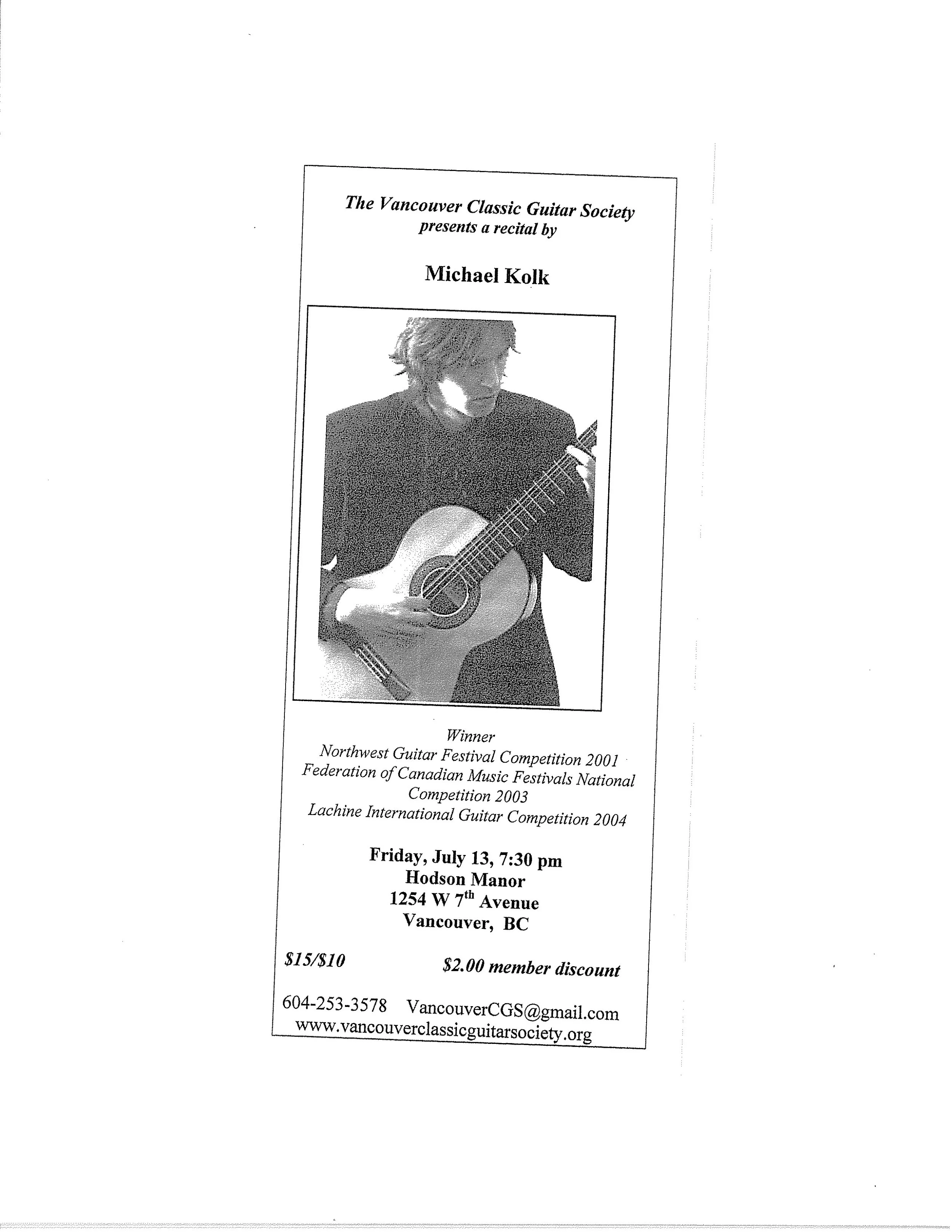 2007-03-01 - Building a Community:  Open Mics and Recitals