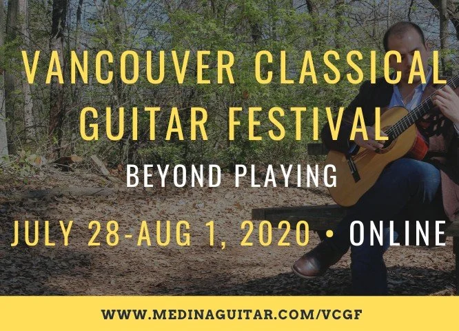 2020-07-10 First Vancouver Classical Guitar Festival Launched 
