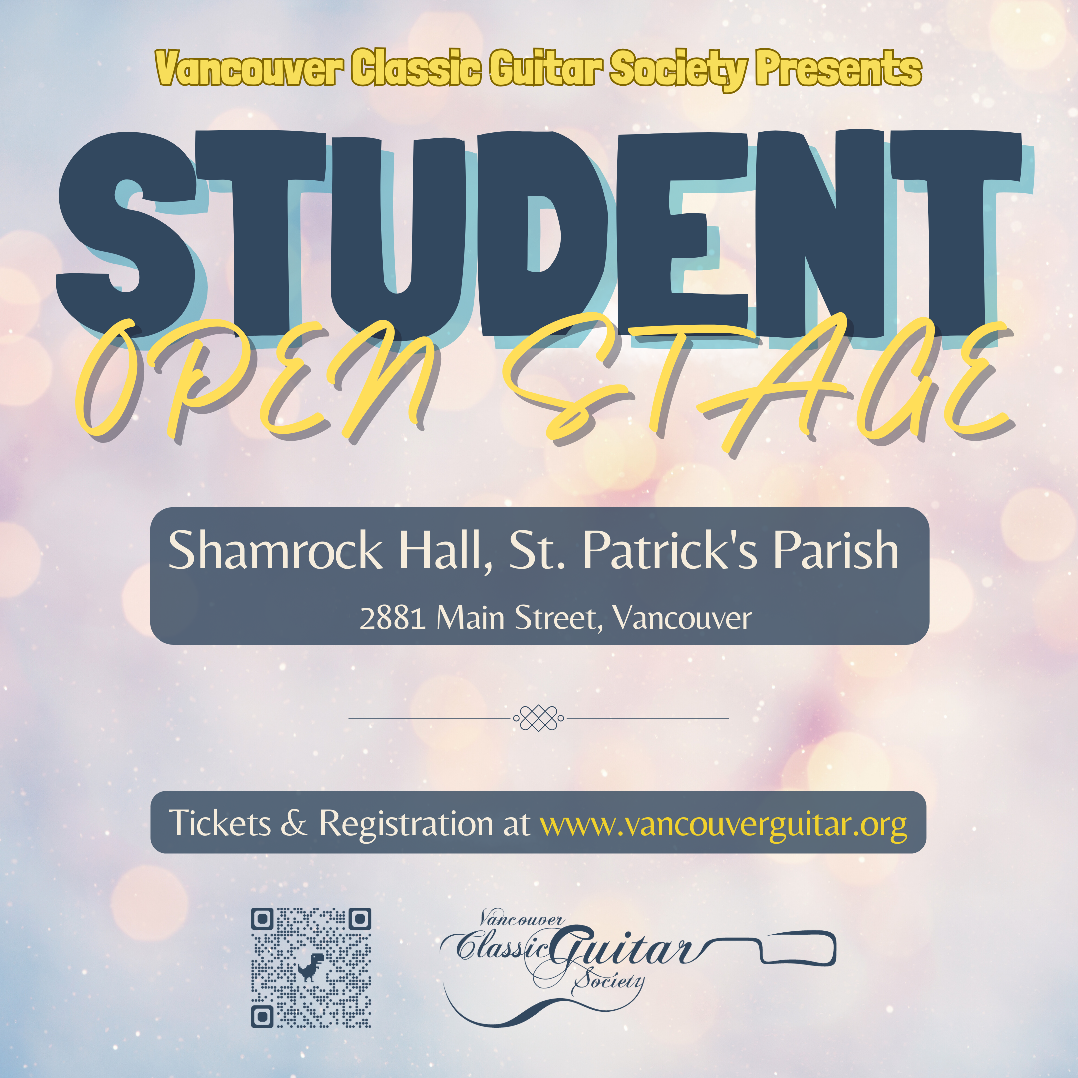 Semi-Annual Open Stage (Student) - Spring 2026