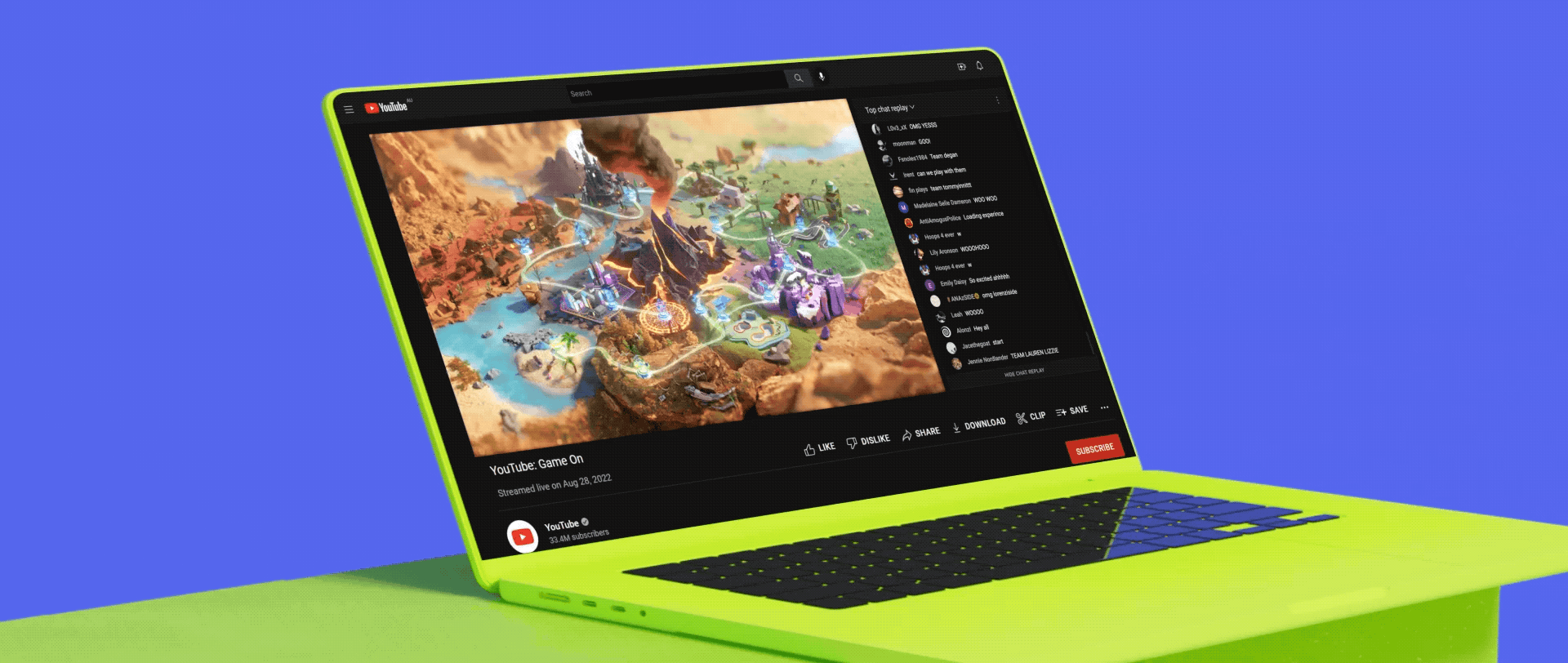 YouTube Game On — Entropico