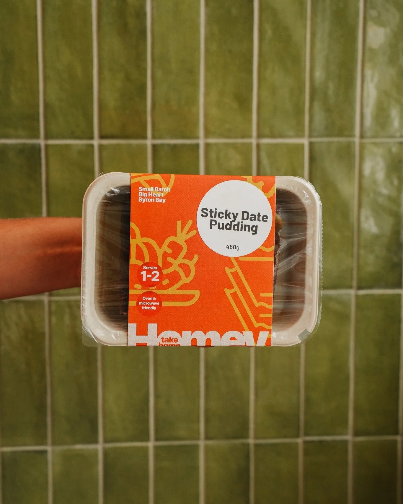Your new favourite dessert 🧡 Our Sticky Date Pudding - smothered in butterscotch sauce, sweet, sticky and ready in 10 minutes. Tastes like it took all day.