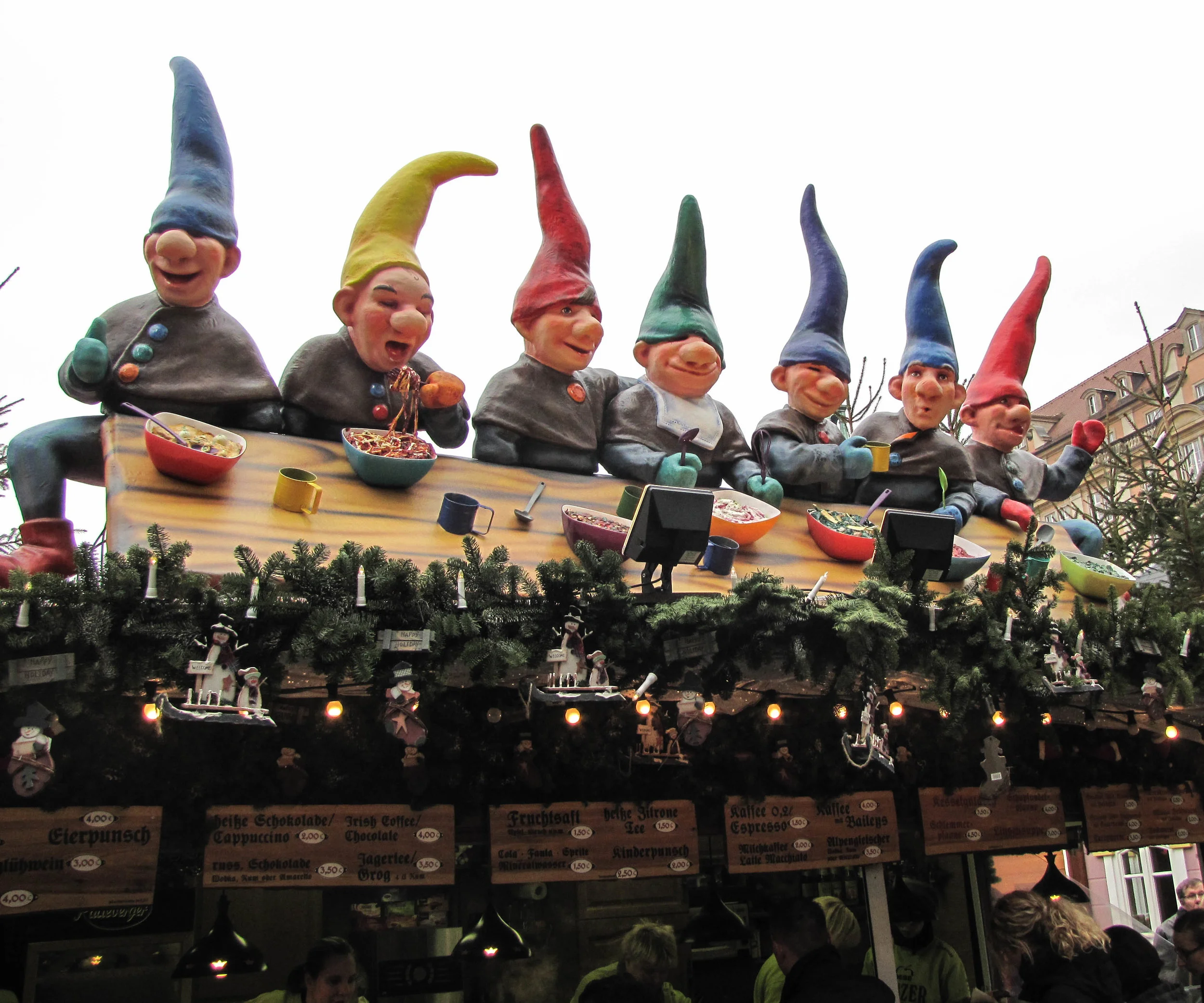2012 Zwerge Striezelmarkt- Hüttendekoration Dresden