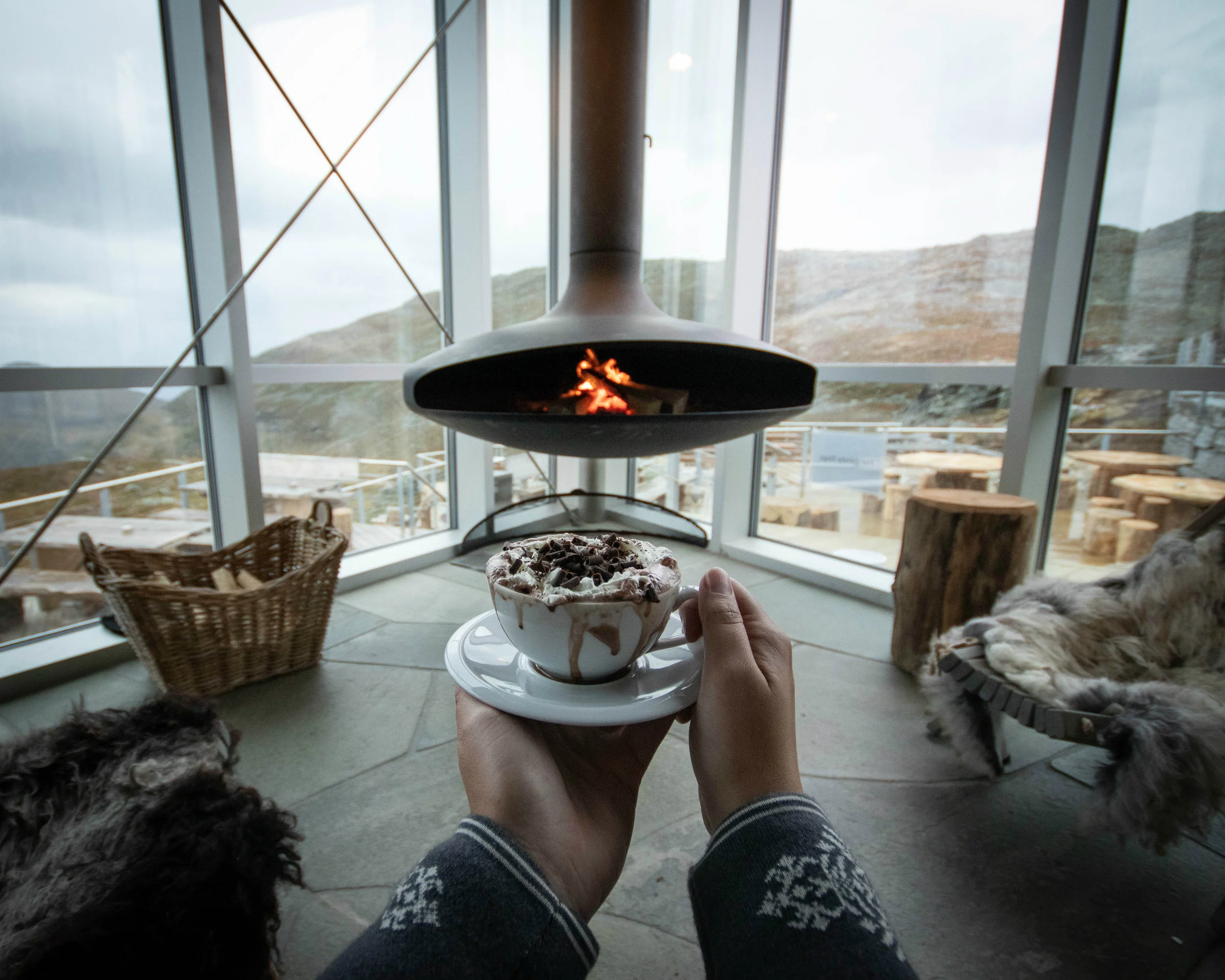 Hoven Grill. Photo: Danielle Langedal/Loen Skylift