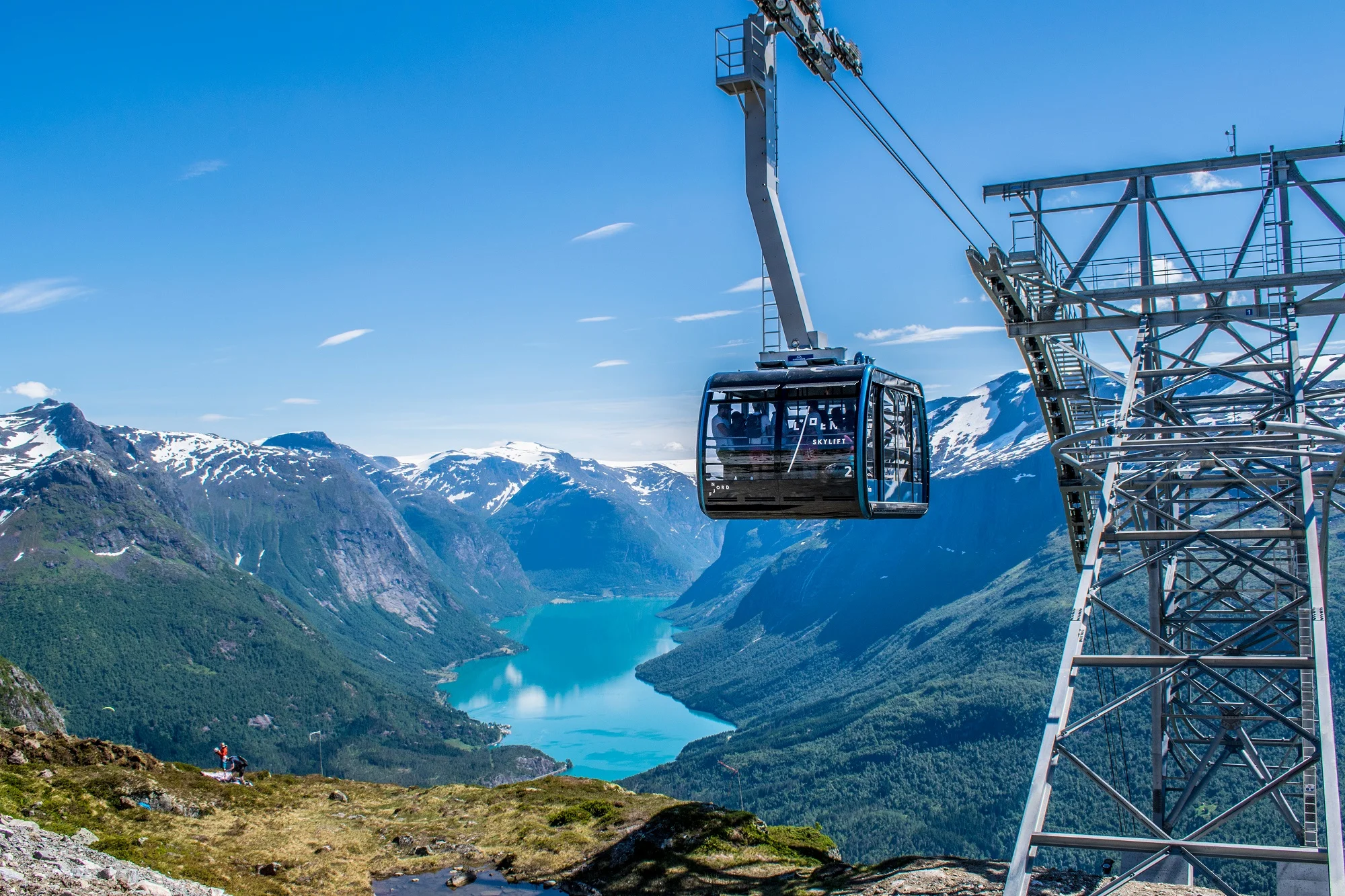 Loen Skylift. Photo: Reidar Nesje/Loen Skylift