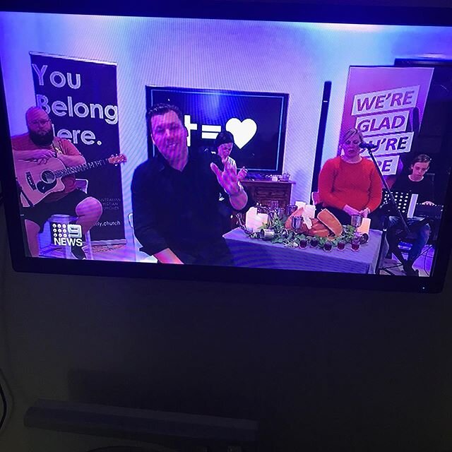 Cheeky little cameo on 9 news tonight! Watch at 1min 32 seconds.... https://twitter.com/9NewsAdel/status/1248532000656539648