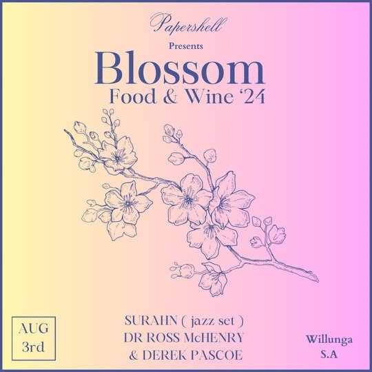 Blossom Food & Wine '24 DINNER