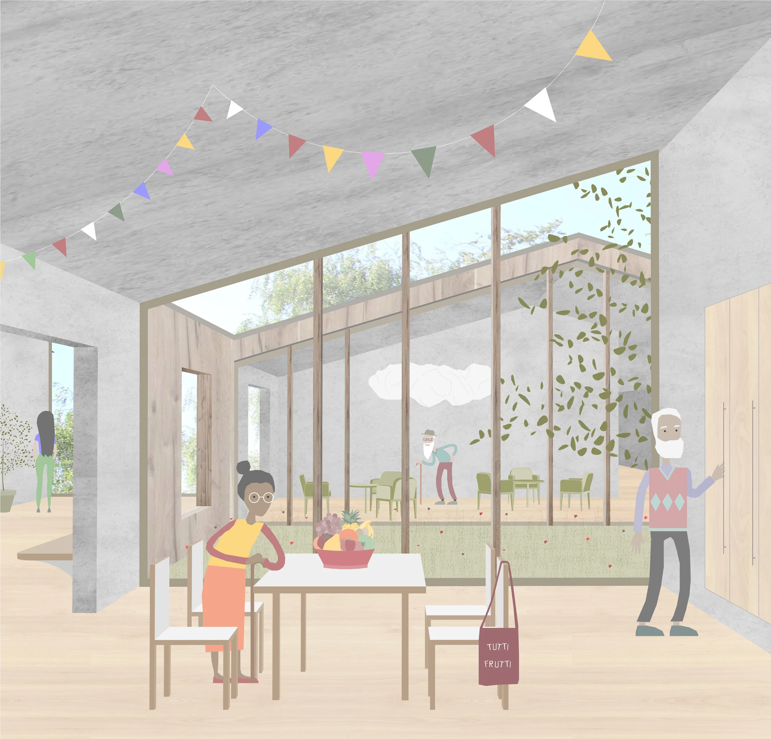   Nouvel EMS                                                                                                                       Goumoëns-la-Ville, 2021   Concours en procédure ouverte, 2ème rang, 2ème prix 