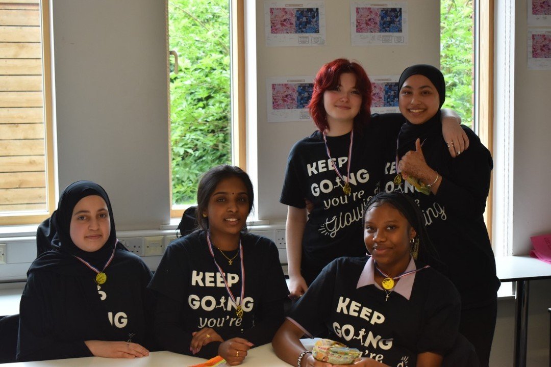 Year 11 is rocking their Keep Going you're Glowing shirts to keep the motivation flowing. ✨ All the best for your GCSEs! 📈

Swipe ➡️ to see the year 11 slogan keychains 🤩

#gcse #exams #students #year11 #claptongirlsacademy #cga #motivation #revisi