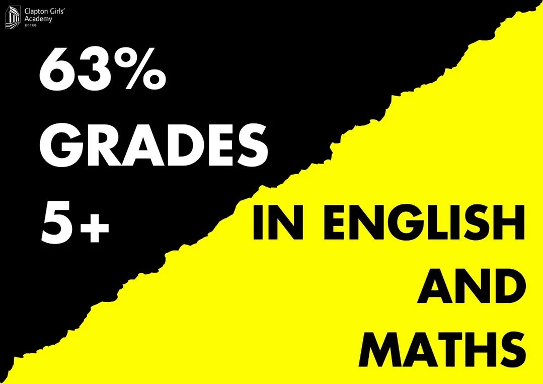 Another outstanding year for our CGA students! We are so proud. 🎉

#GCSE #GCSEResults #CGA #ClaptonGirlsAcademy