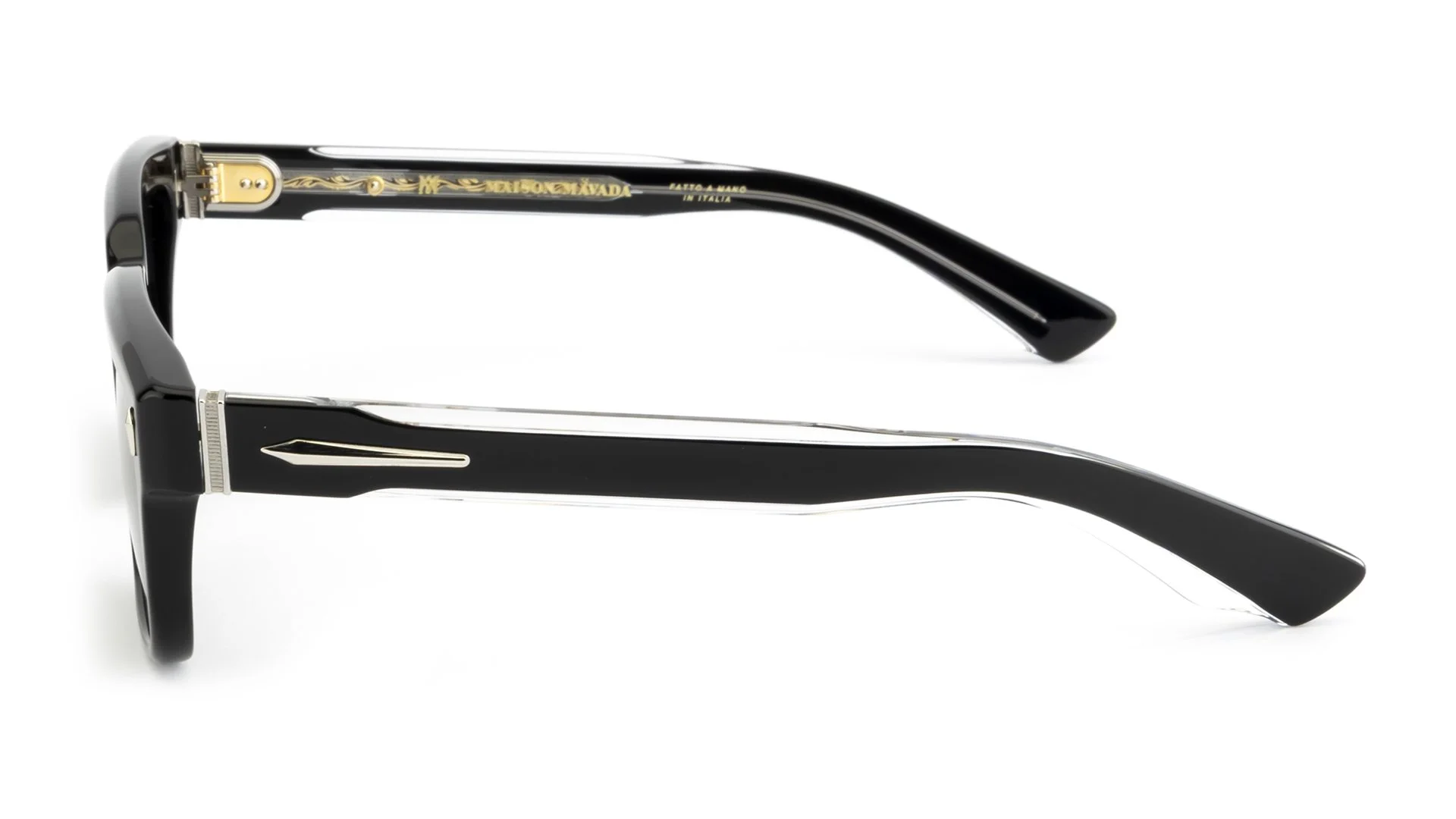   LUX 1 C.7007/BXL    Frame Colour:  Black   Lens Colour:  Grey   Specifications:   Mazzucchelli acetate – 100% Italian and of natural origin Pins riveted to both the front piece and the temples 100% UV Protection   Size:  53-19-148 