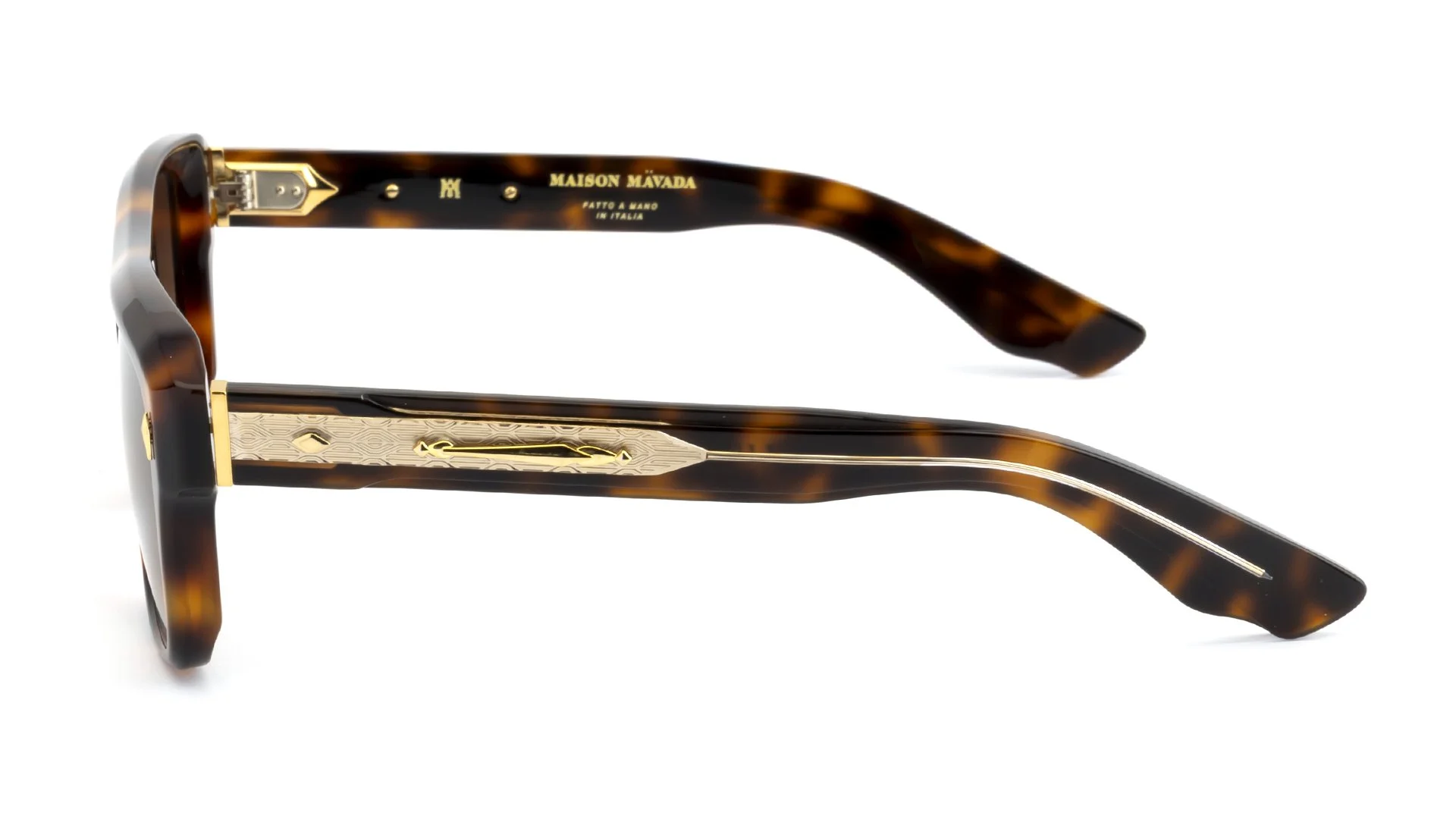   LUX 11 C.238/516R-8    Frame Colour:  Havana   Lens Colour:  Brown Gradient   Specifications:   Mazzucchelli acetate – 100% Italian and of natural origin Pins riveted to both the front piece and the temples 100% UV Protection   Size:  54-19-148 