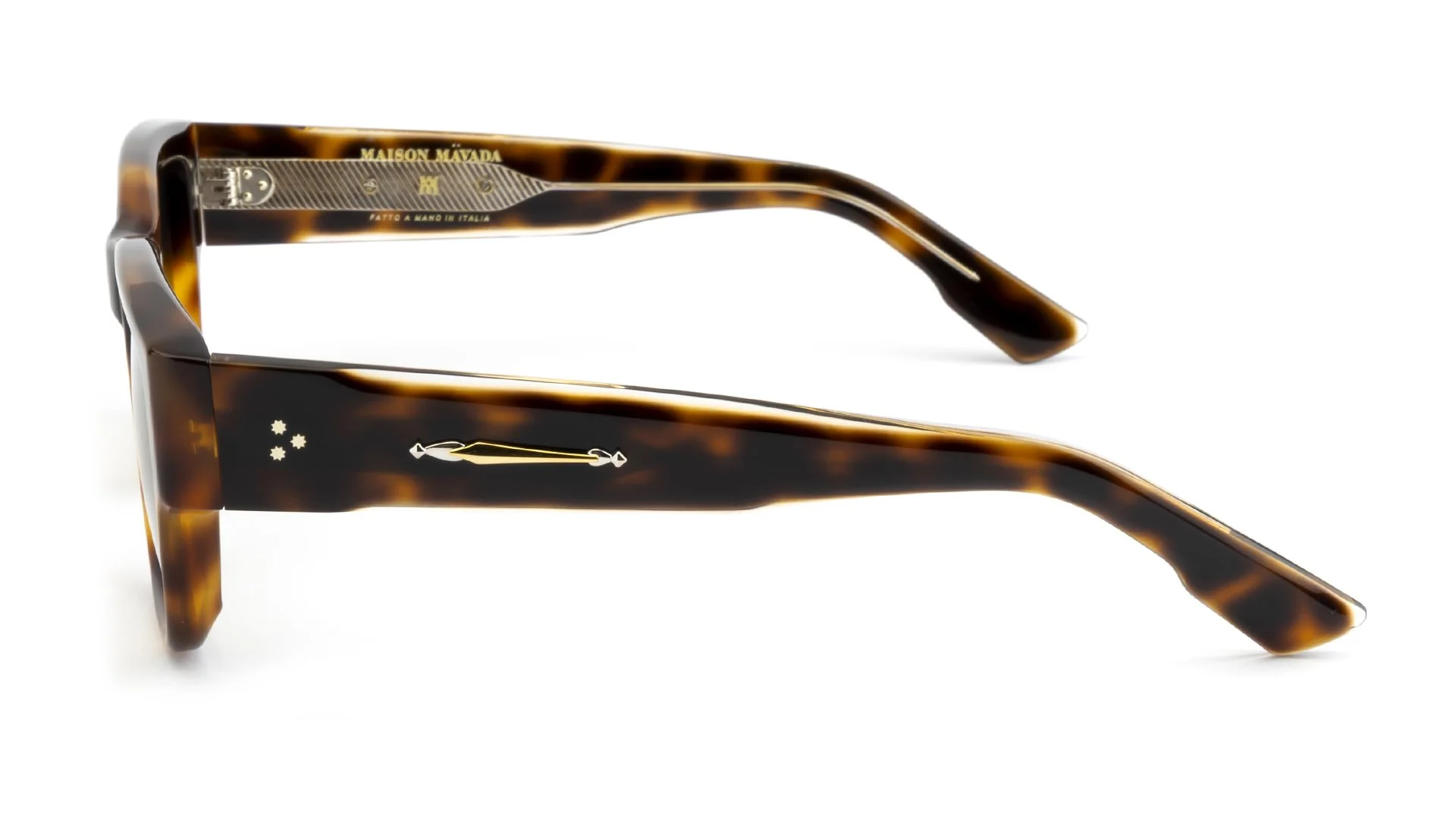   LUX 12 C.238/516-8    Frame Colour:  Brown   Lens Colour:  Brown Gradient   Specifications:   Mazzucchelli acetate – 100% Italian and of natural origin Pins riveted to both the front piece and the temples 100% UV Protection   Size:  54-19-148 